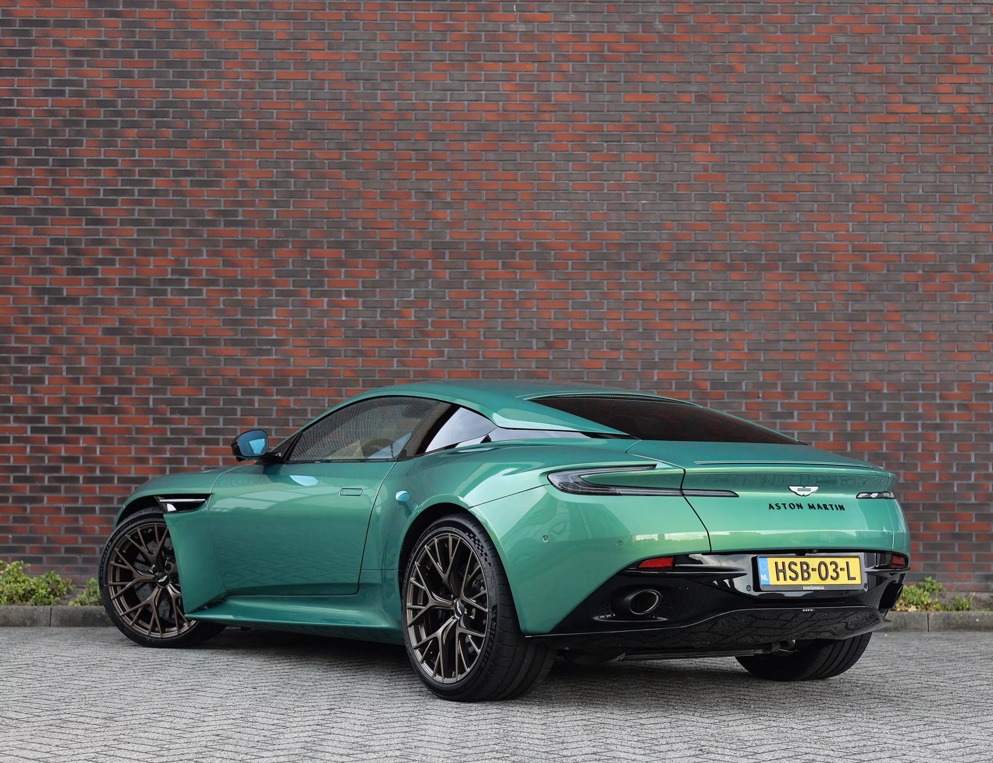 Iridescent Emerald Aston Martin DB12