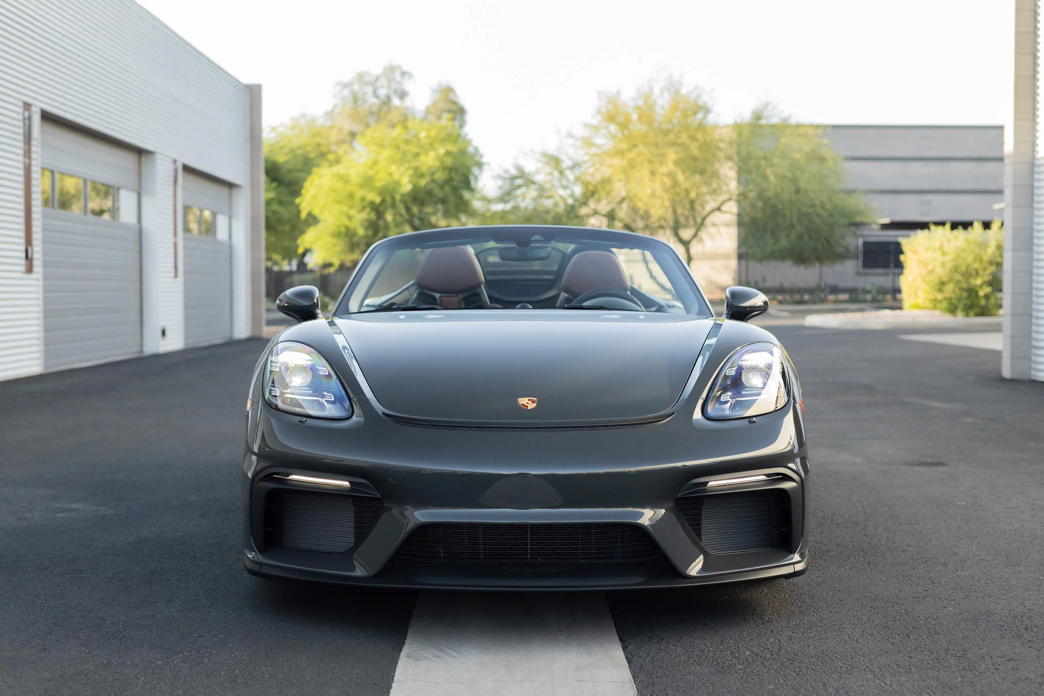 Slate Grey Porsche 718