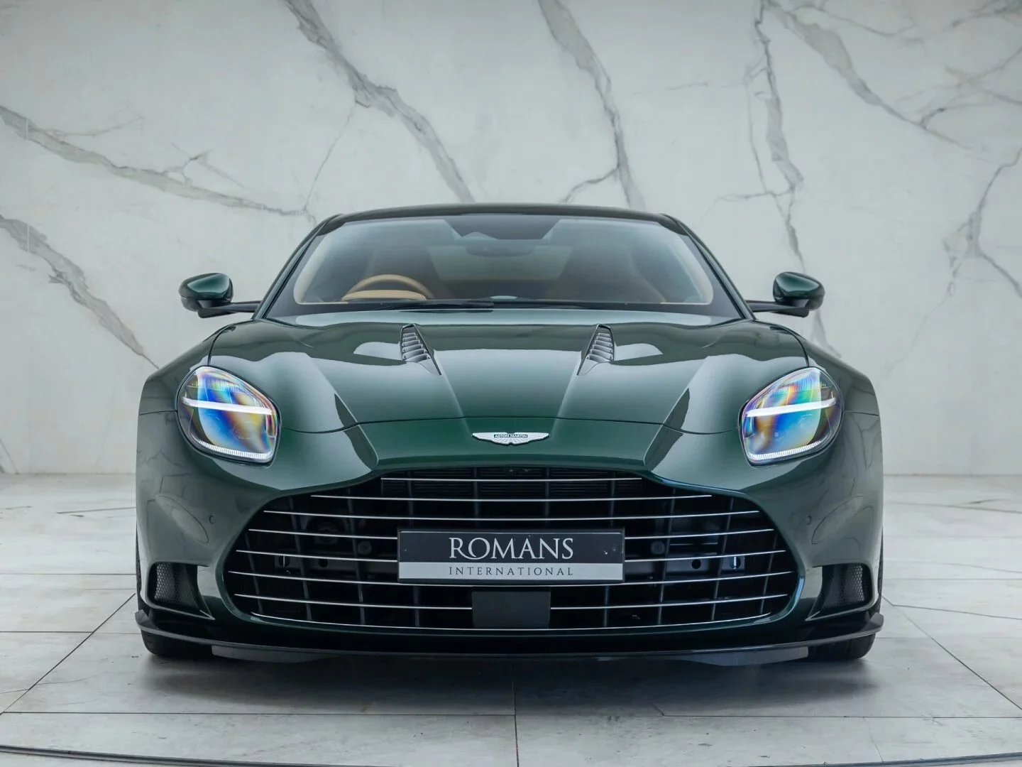 Buckinghamshire Green Aston Martin Vanquish