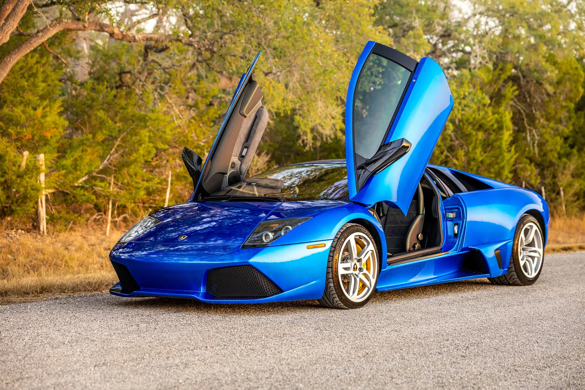 Monterey Blue Lamborghini Murciélago
