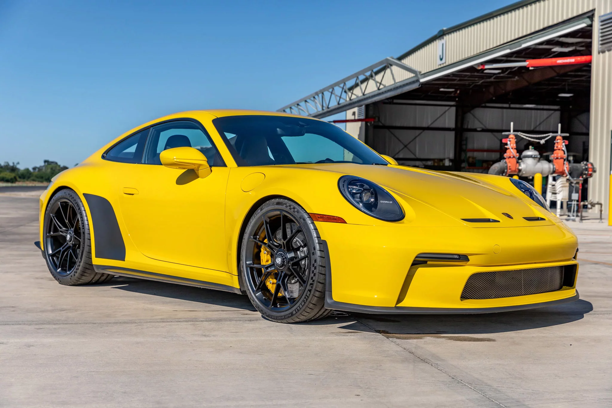 Racing Yellow Porsche 911 GT3