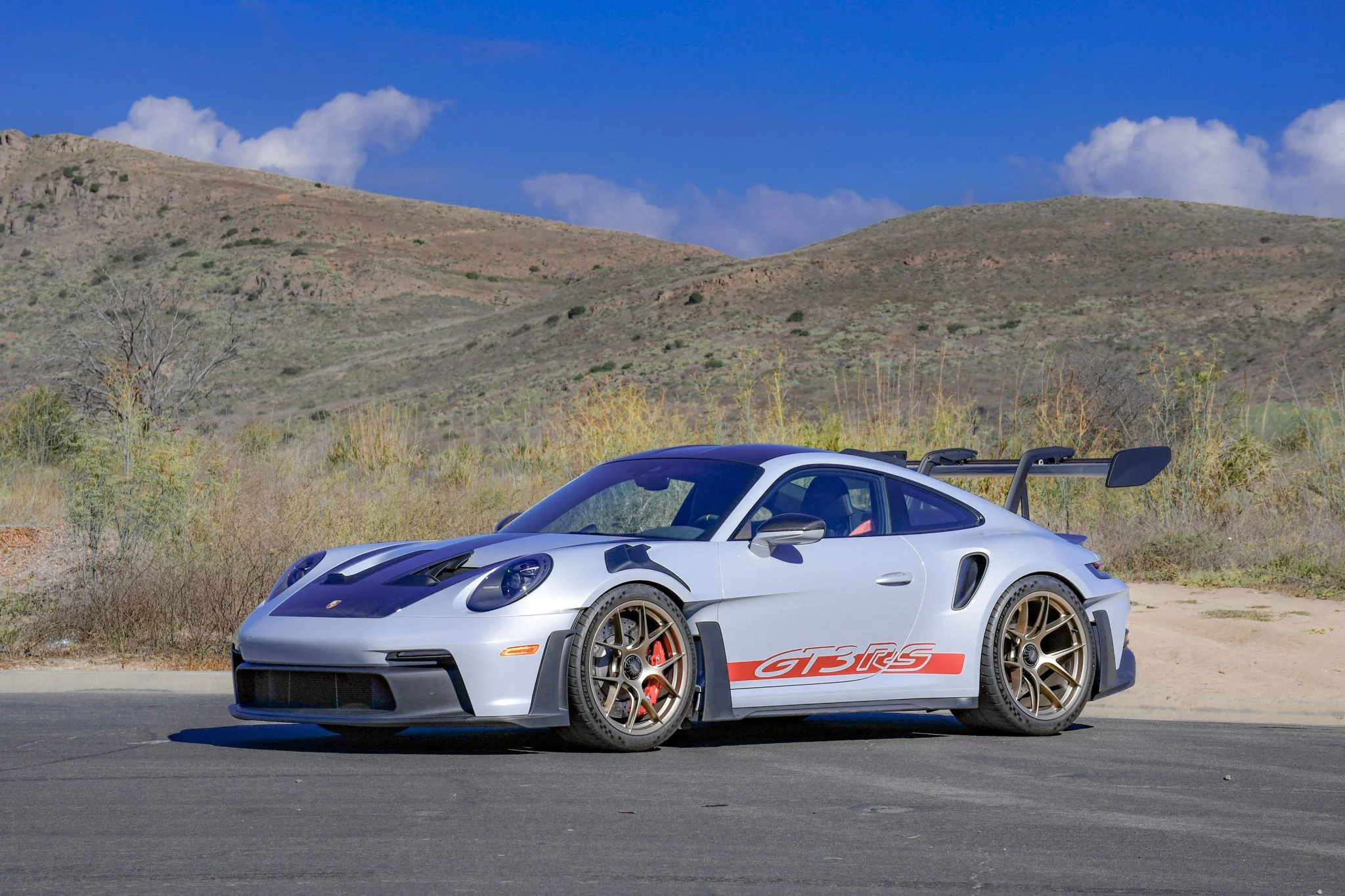 Ice Grey Metallic Porsche 911 GT3 RS