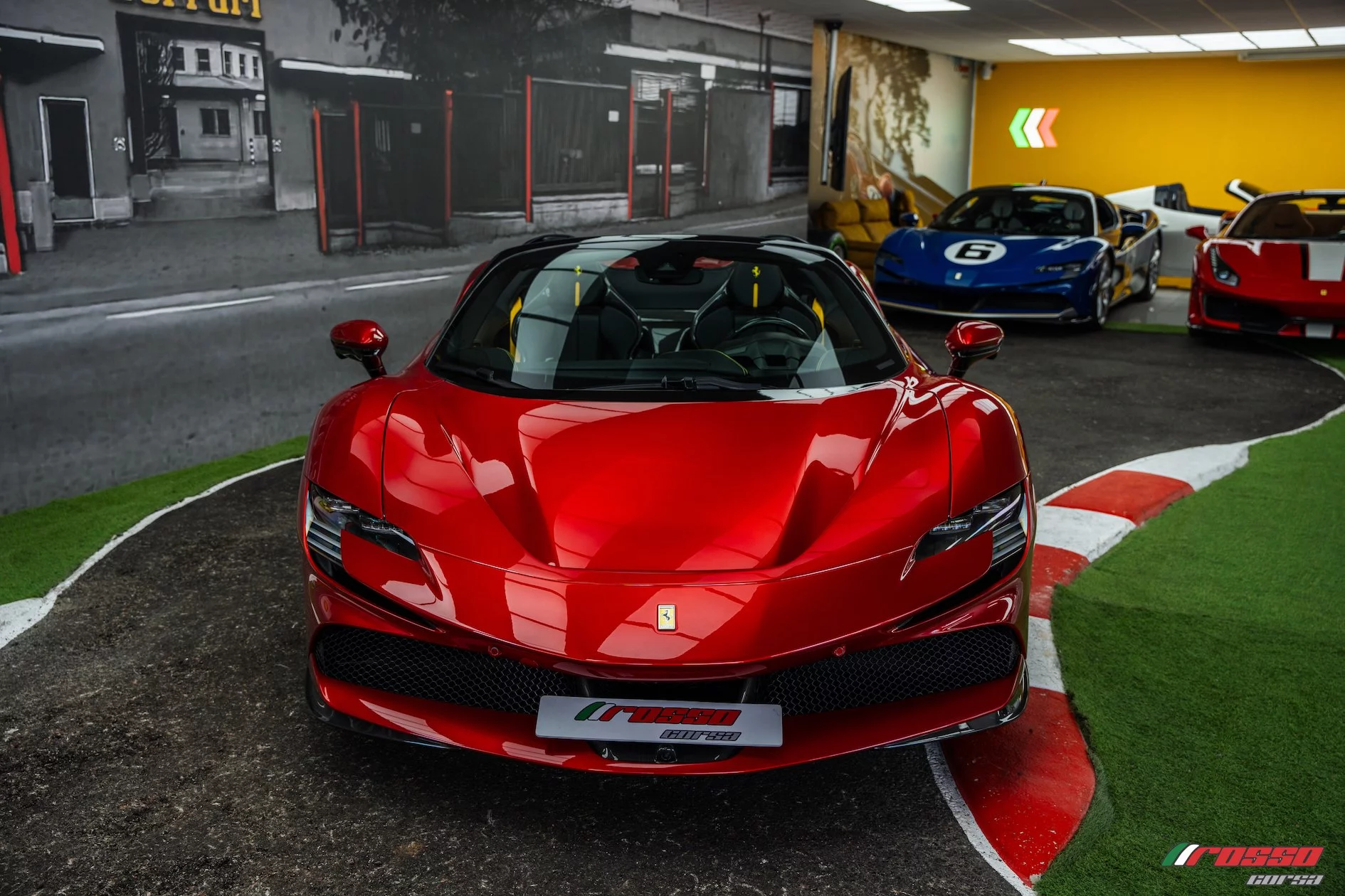 Rosso Magma Ferrari SF90