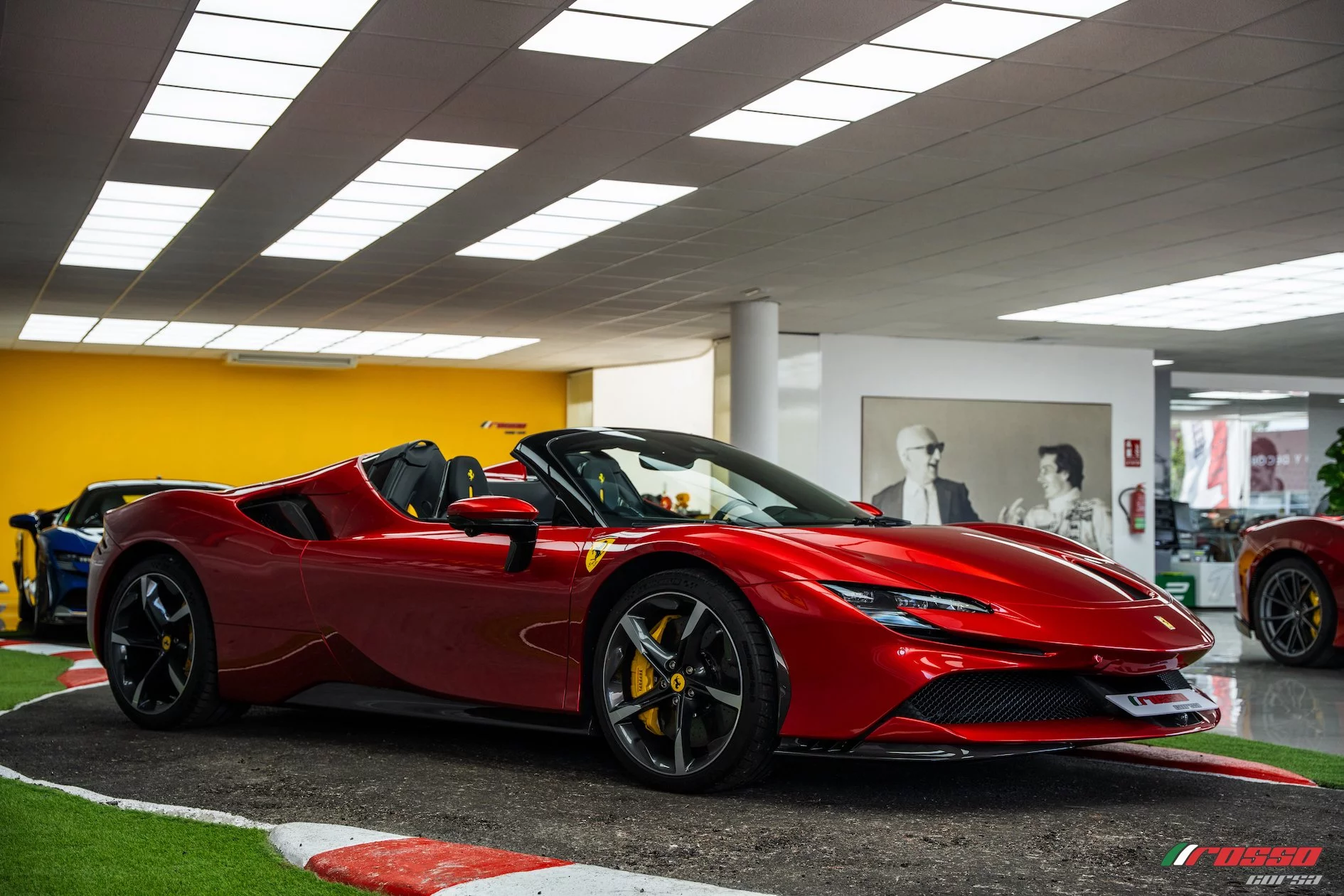 Rosso Magma Ferrari SF90