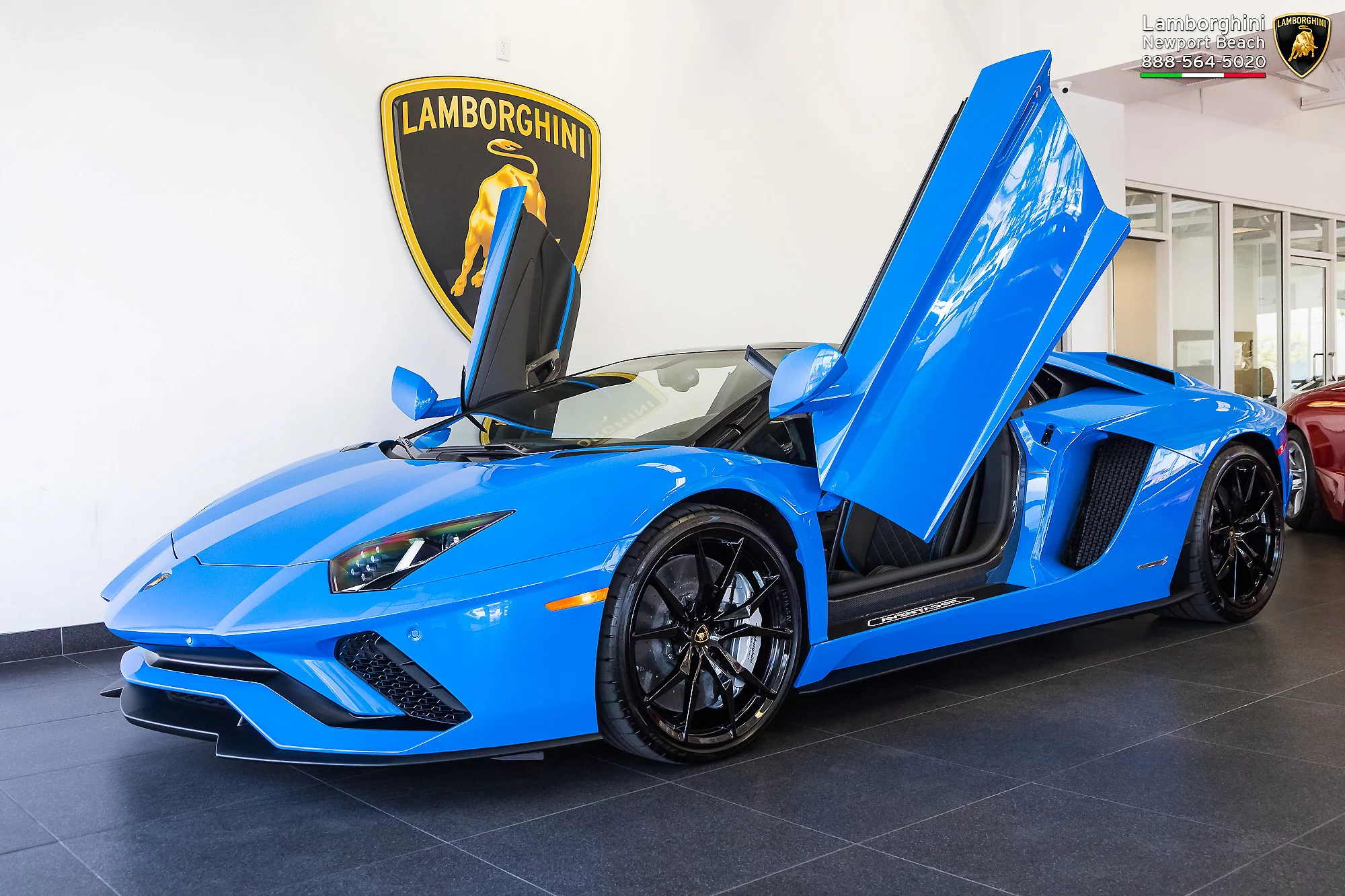 Blu Nila Lamborghini Aventador