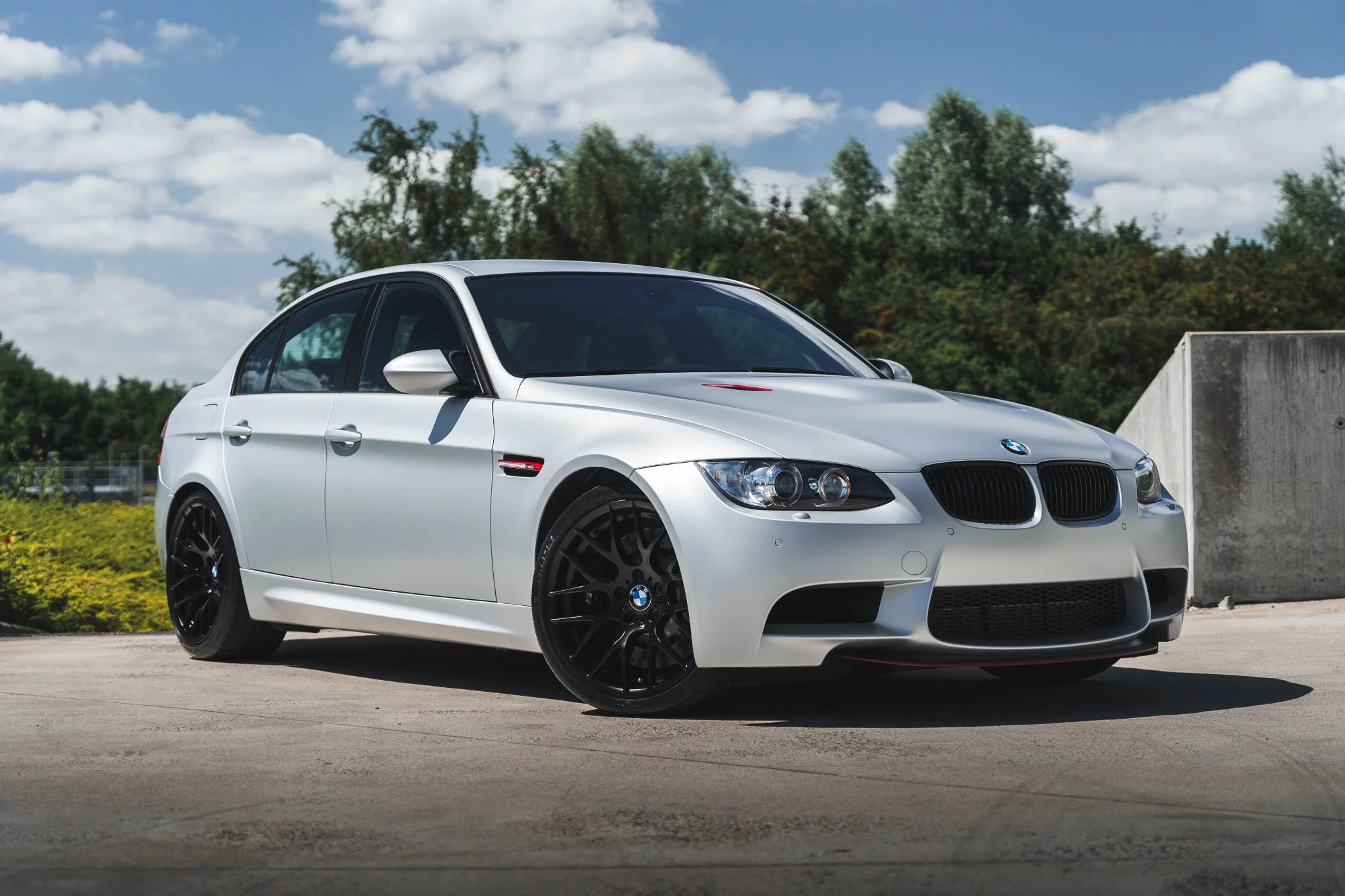 Frozen Polar Silver BMW M3