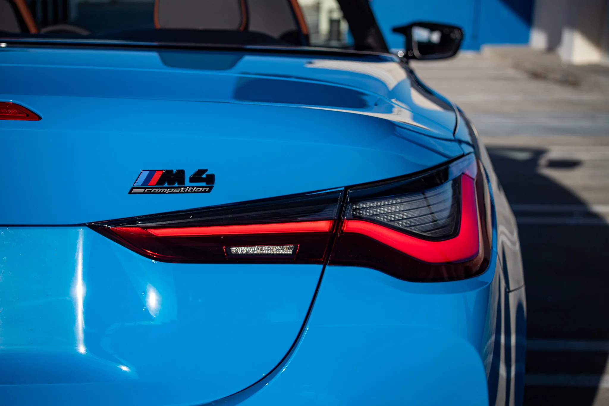 Daytona Beach Blue BMW M4