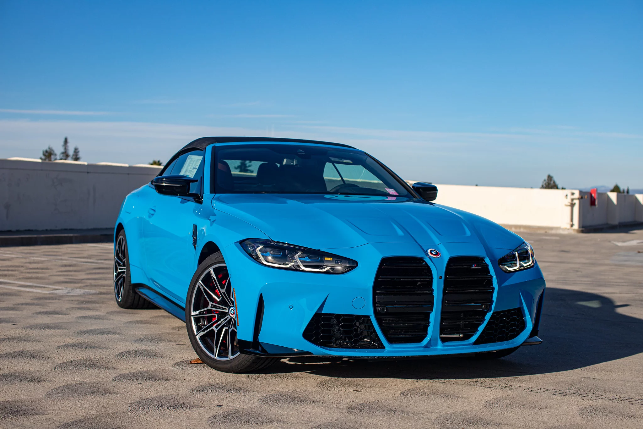 Daytona Beach Blue BMW M4