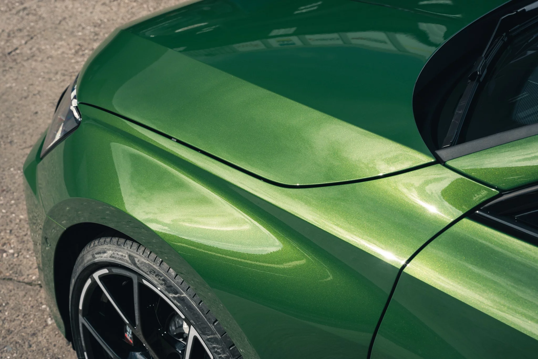Sonoma Green Audi RS3