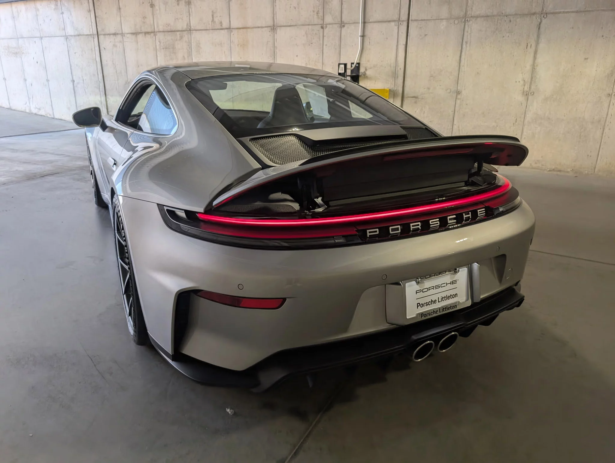 GT Silver Metallic Porsche 911 GT3