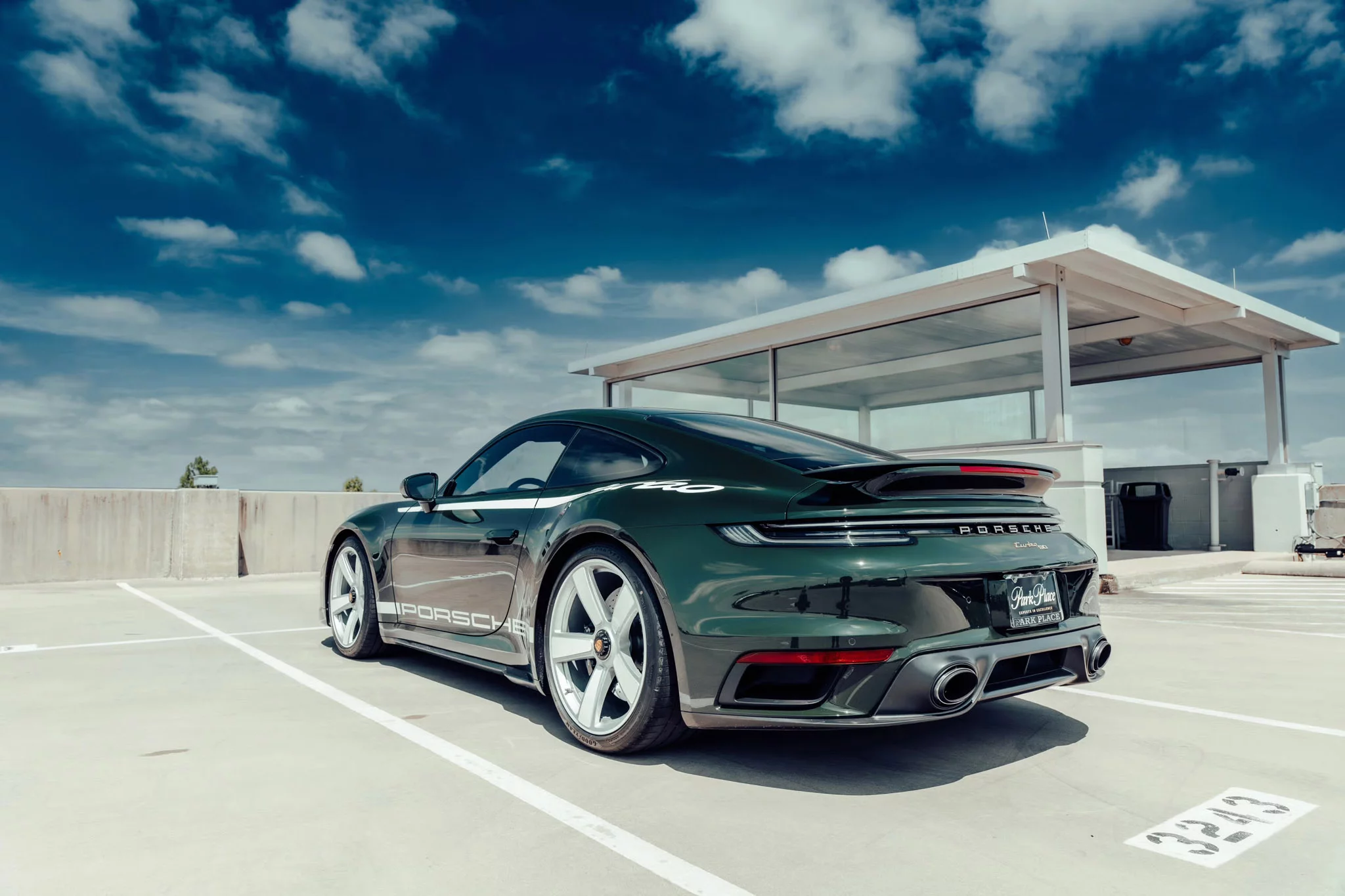 Brewster Green Porsche 911 Turbo