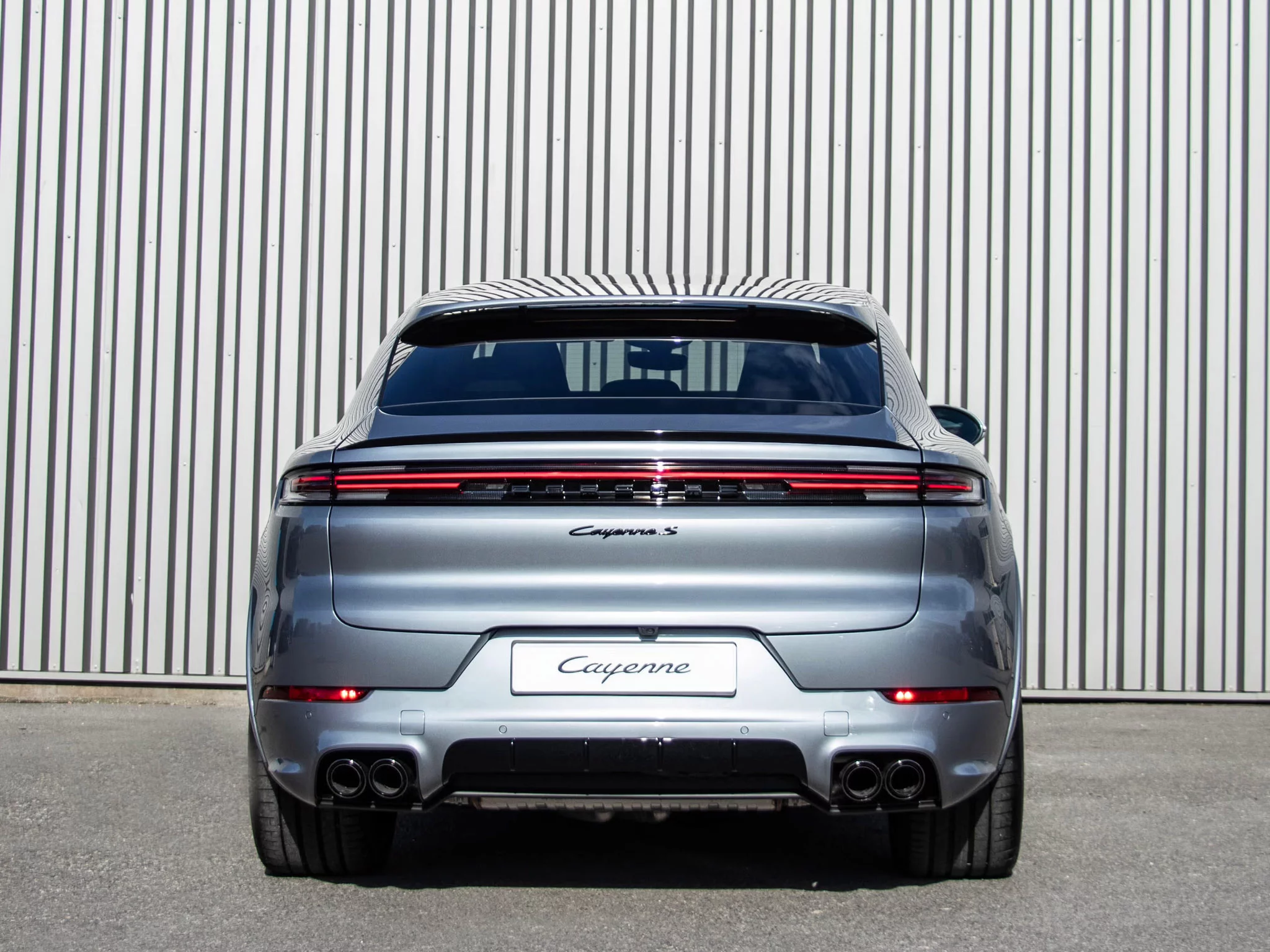 Tornado Grey Porsche Cayenne