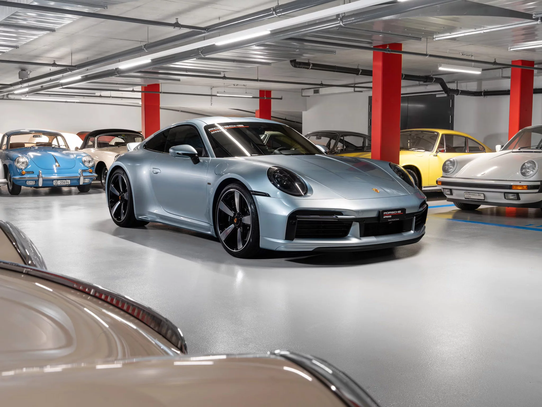 Azzurro Thetys Porsche 911 Sport Classic