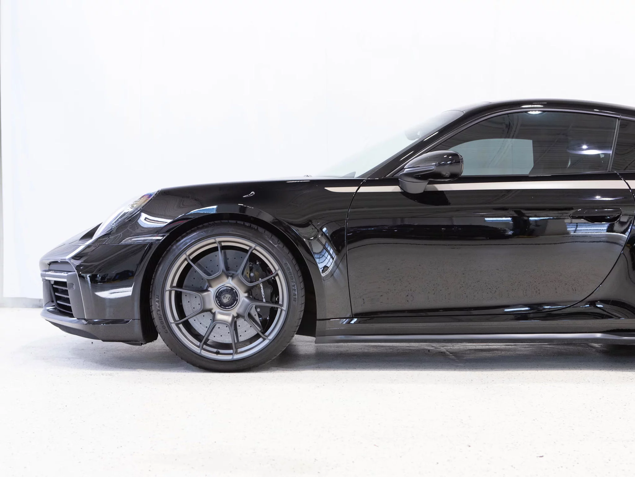 Black Porsche 911 Turbo