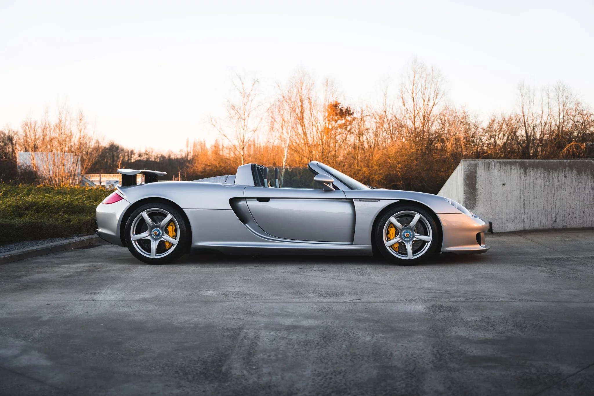 GT Silver Metallic Porsche Carrera GT