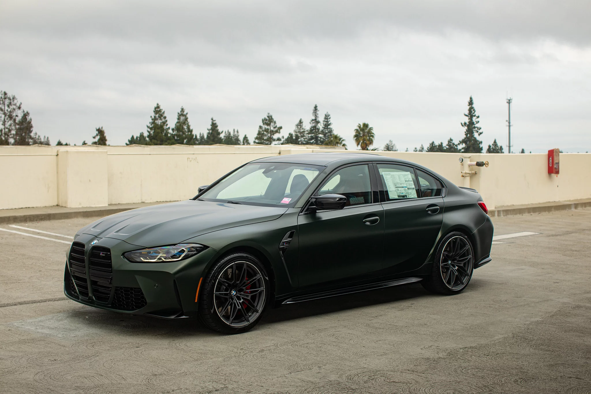Frozen Deep Green BMW M3