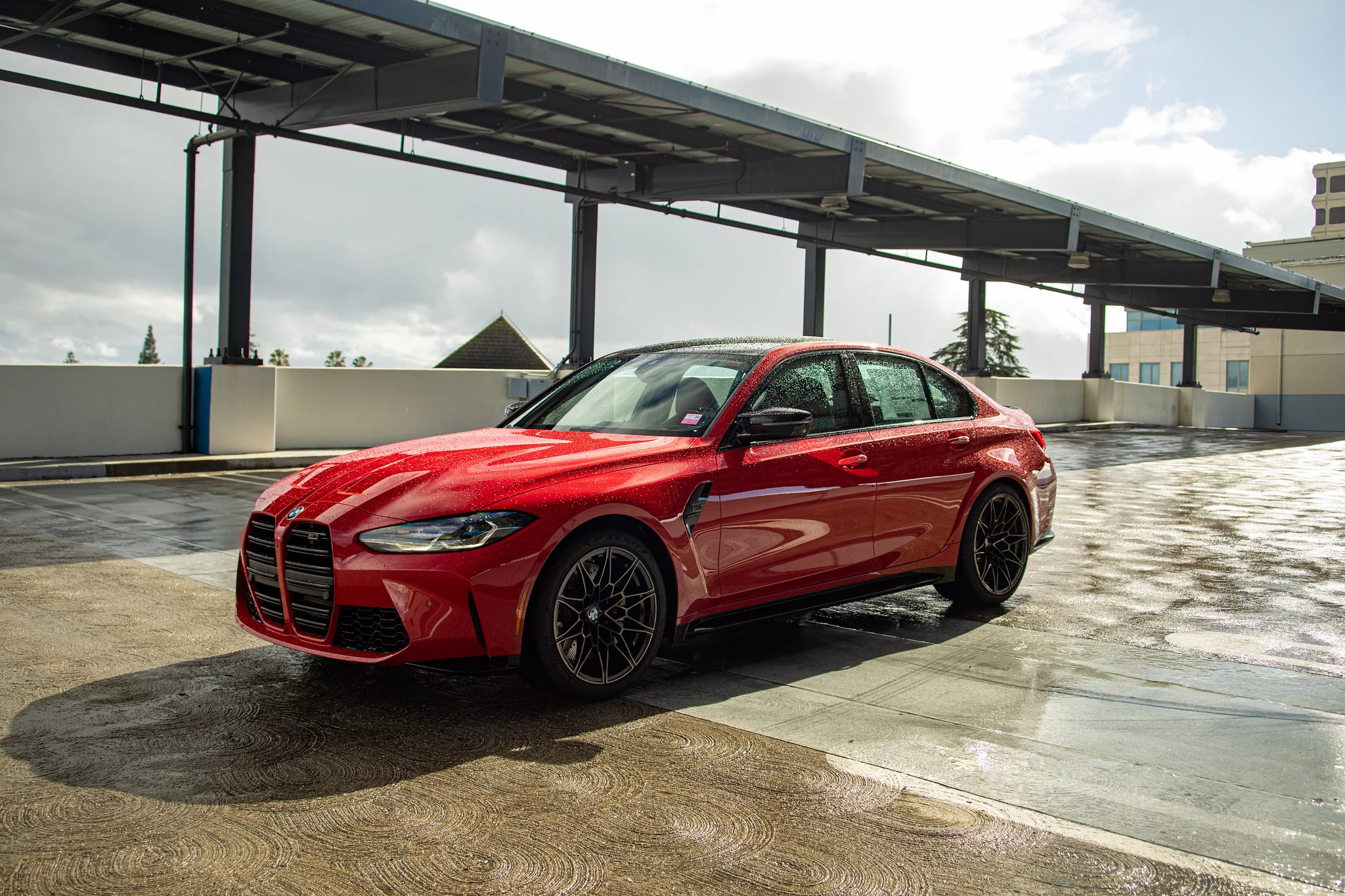 Cinnabar BMW M3