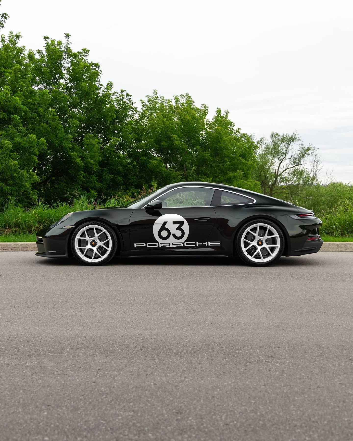 Dark Olive Metallic Porsche 911 S/T