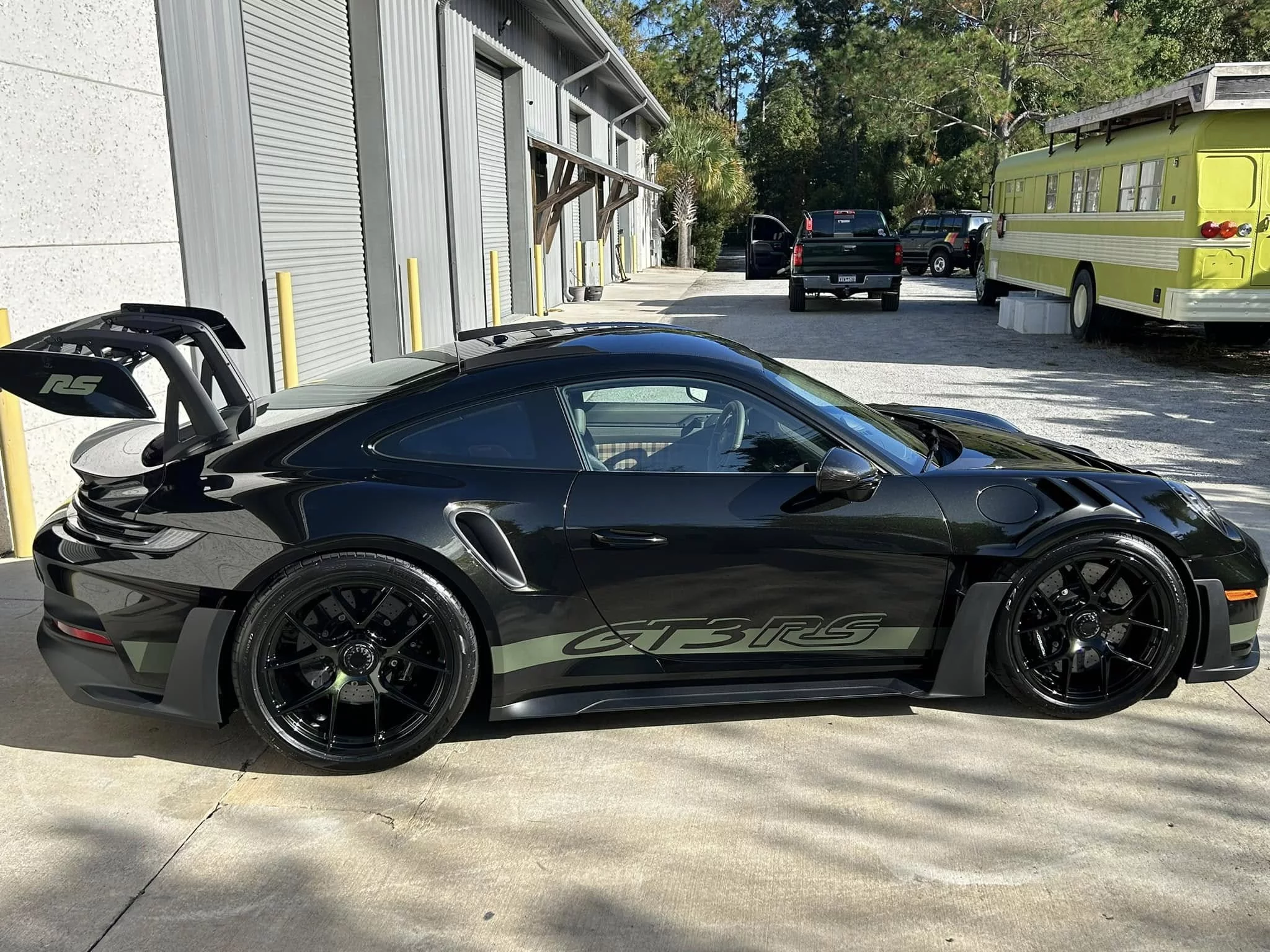 Dark Olive Metallic Porsche 911 GT3 RS