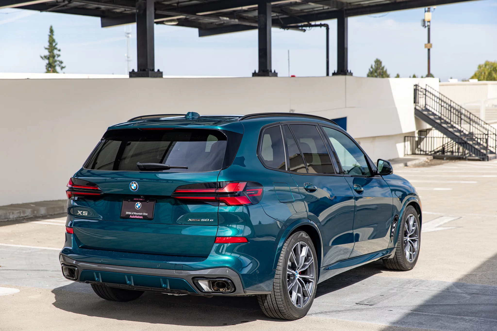 Boston Green BMW X5