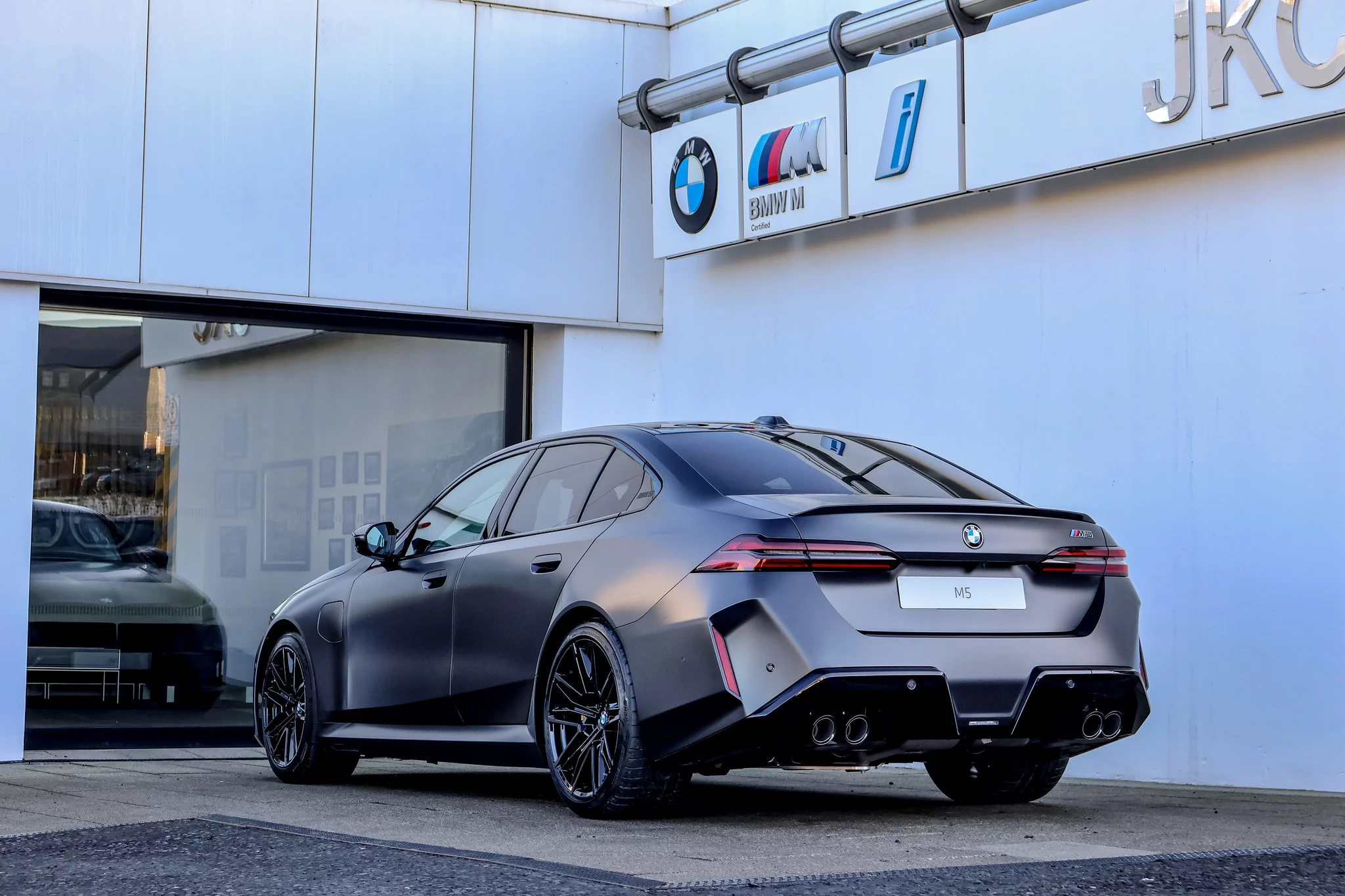 Frozen Deep Grey BMW M5