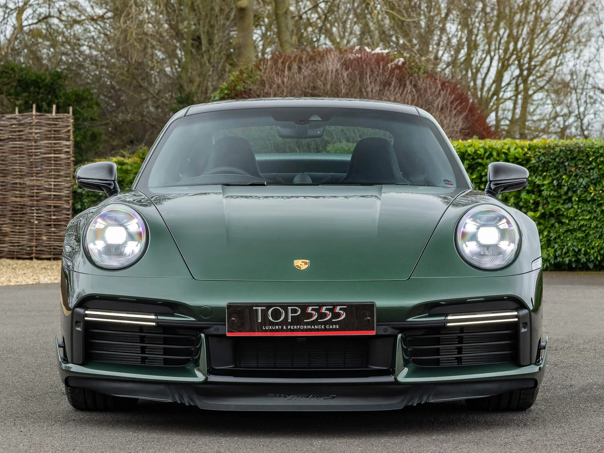 Oak Green Metallic Porsche 911 Turbo