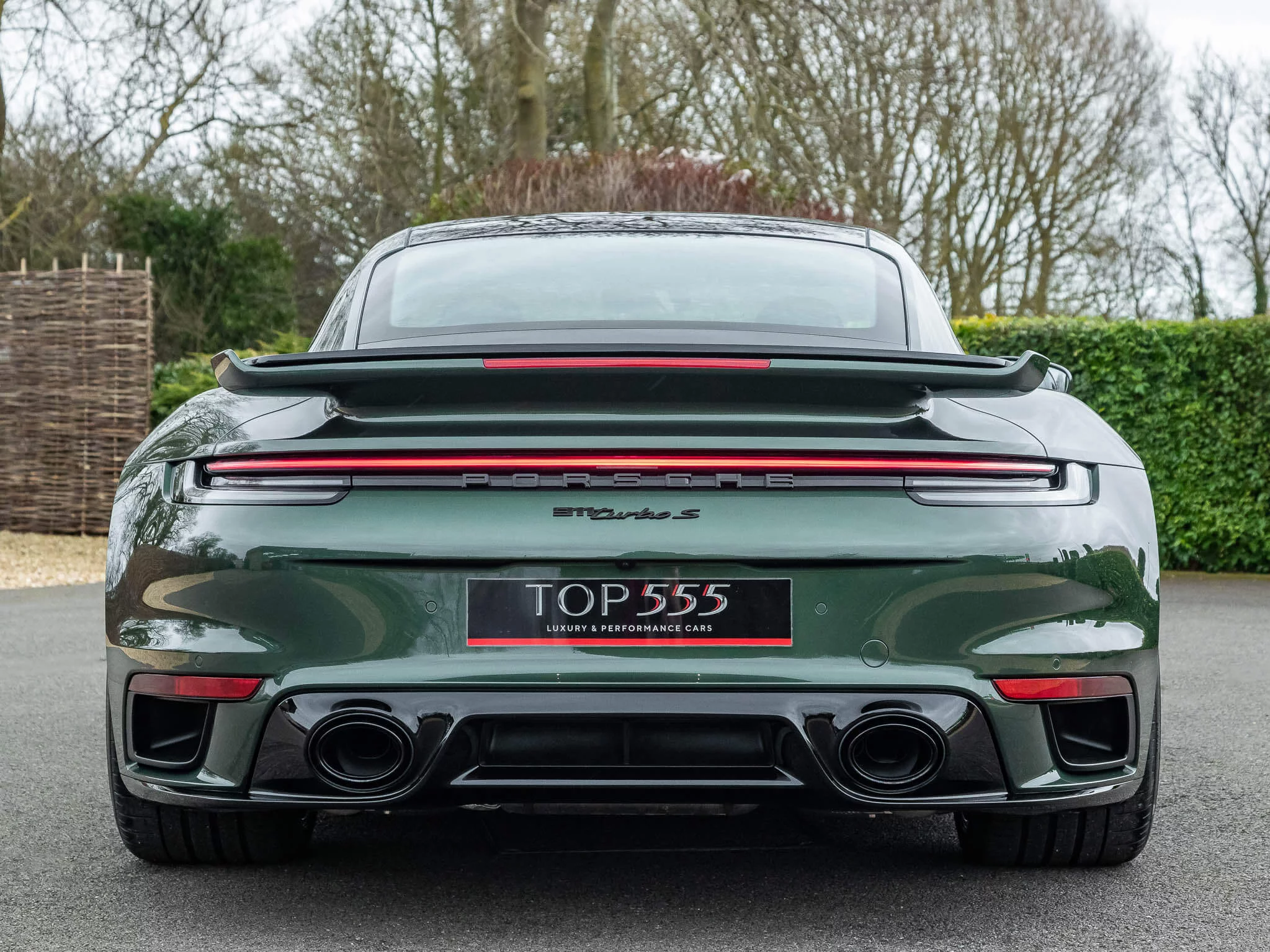 Oak Green Metallic Porsche 911 Turbo