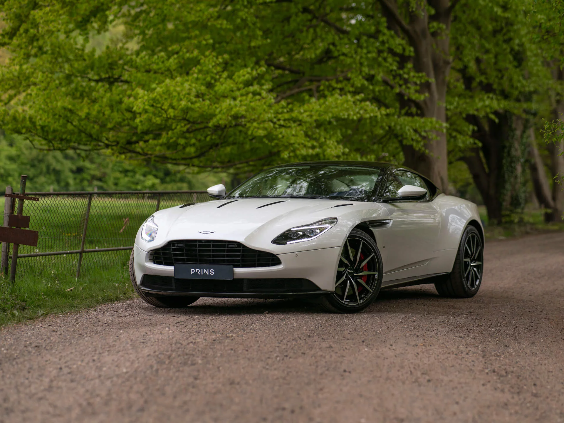 Morning Frost White Aston Martin DB11
