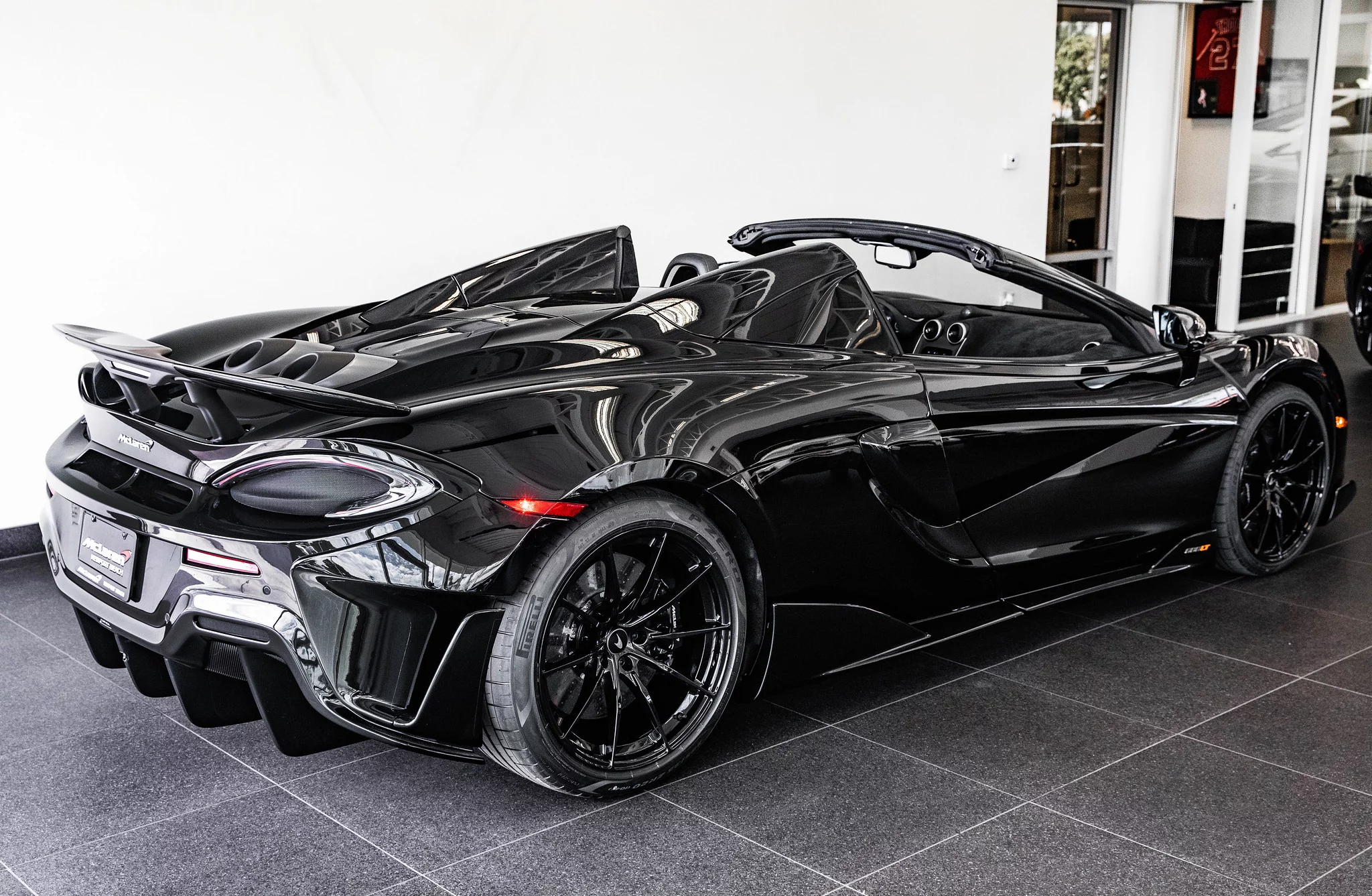 Pure Black McLaren 600LT