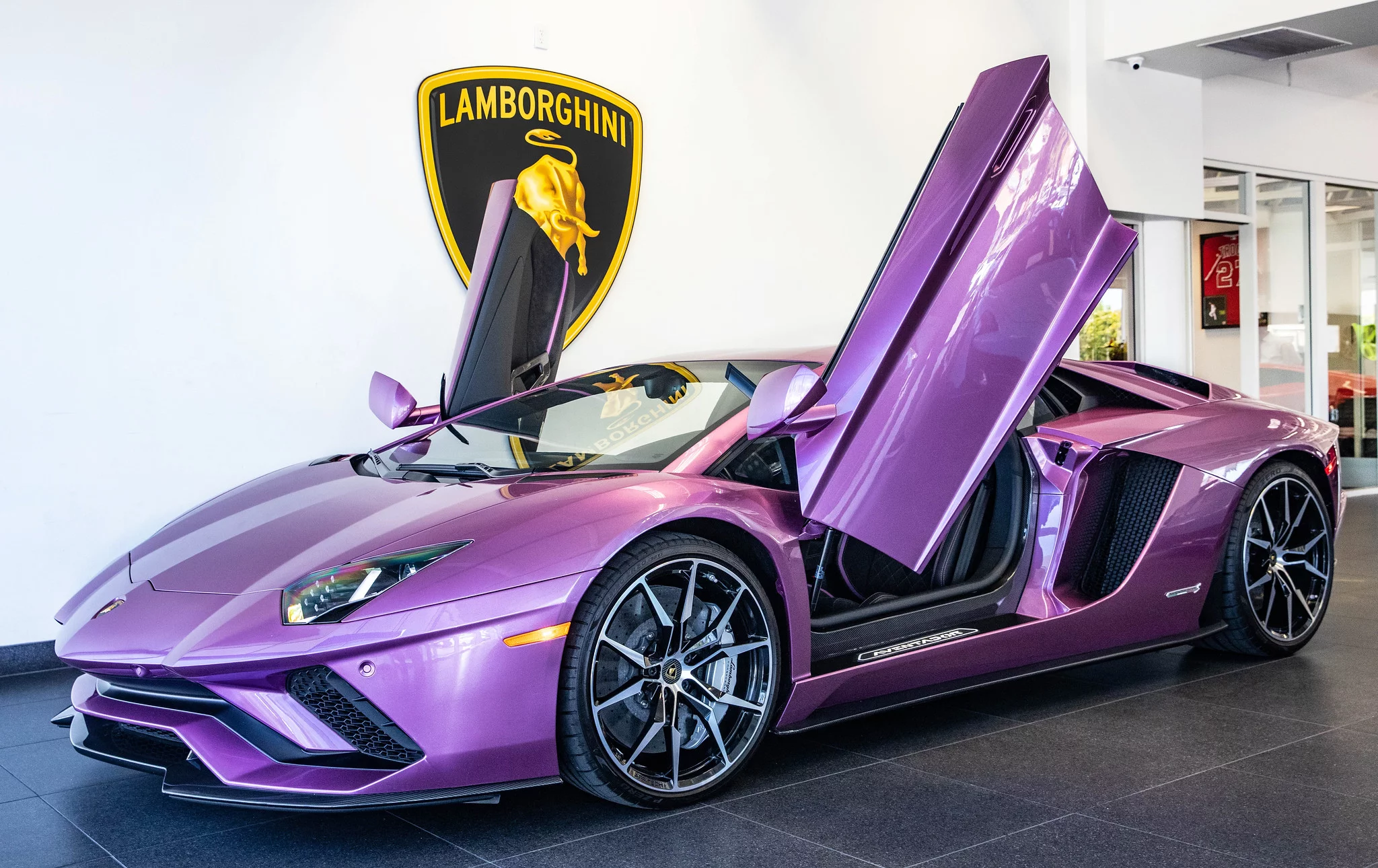 Viola SE30 Lamborghini Aventador