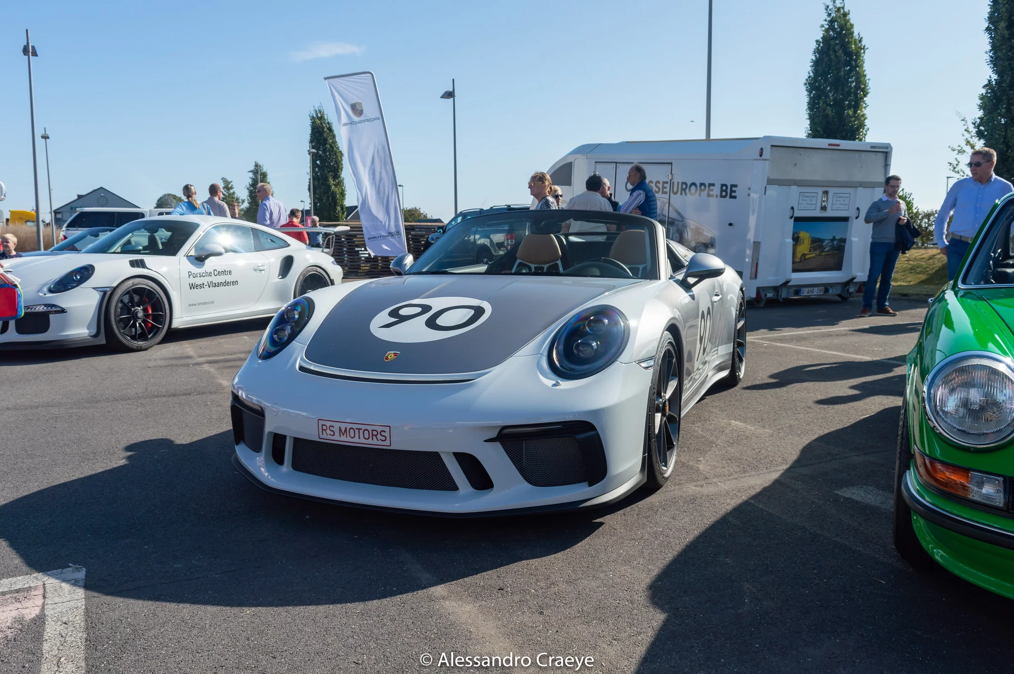 GT Silver Metallic Porsche 911 Speedster