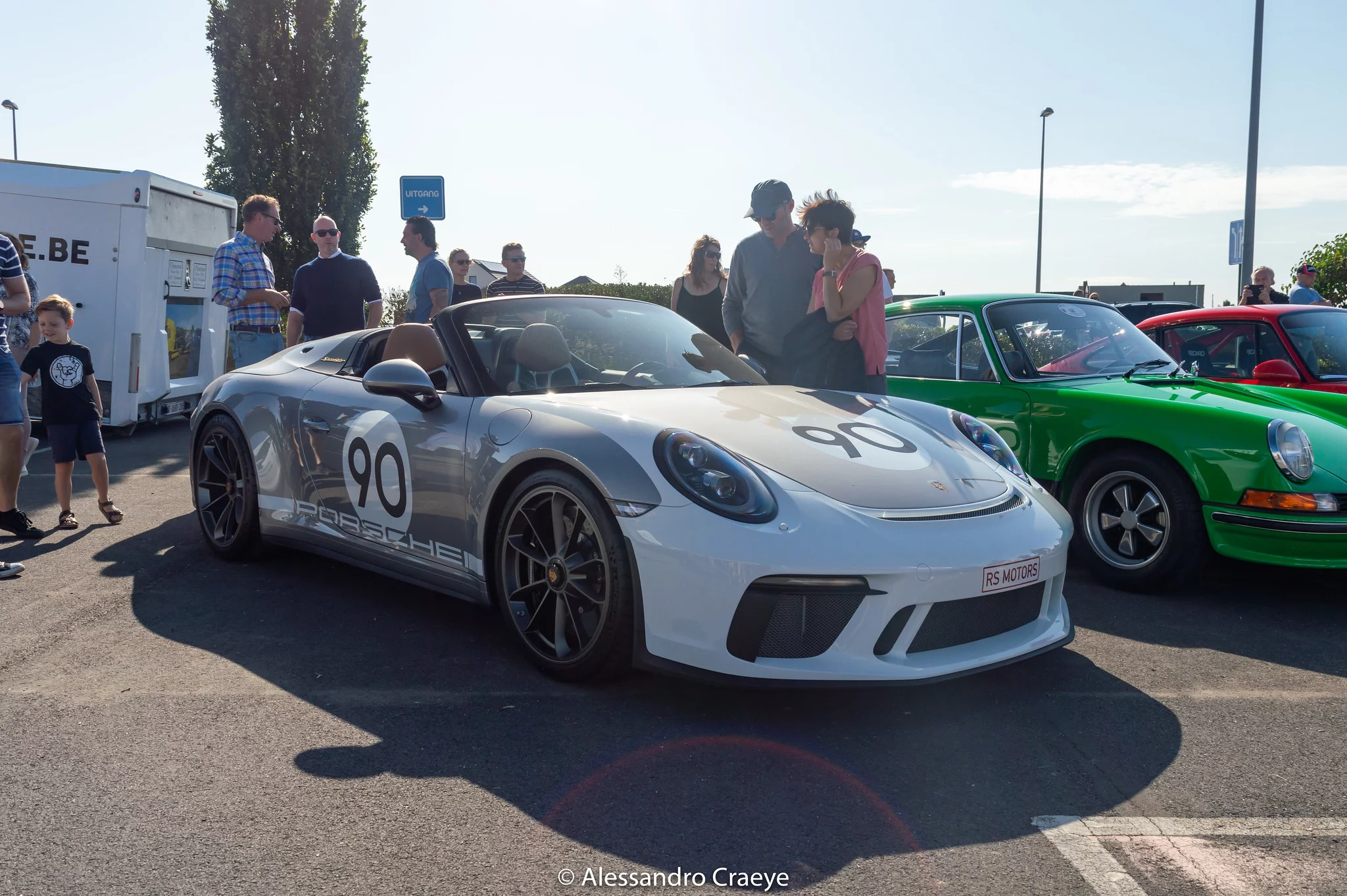 GT Silver Metallic Porsche 911 Speedster