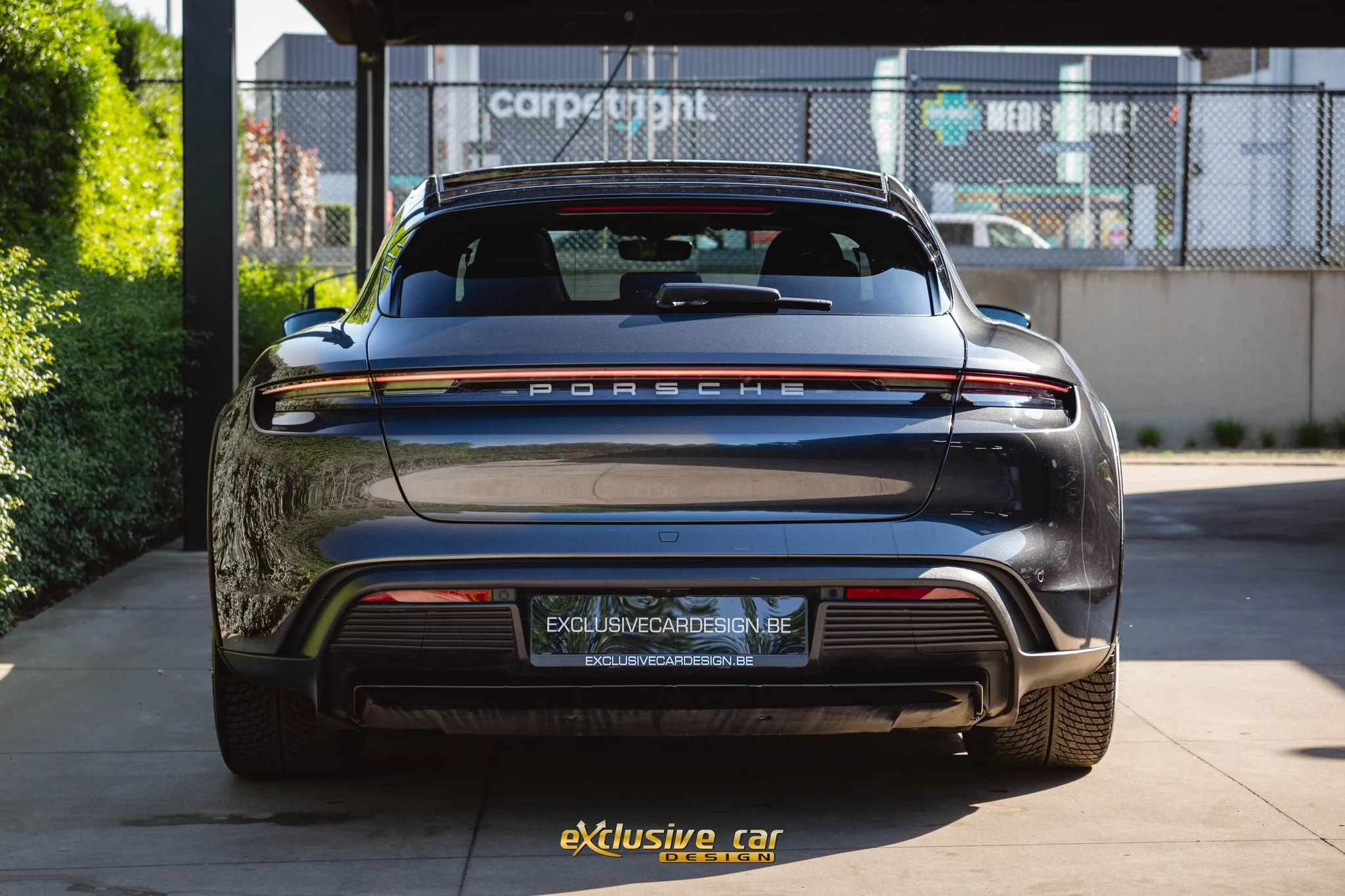 Volcano Grey Metallic Porsche Taycan