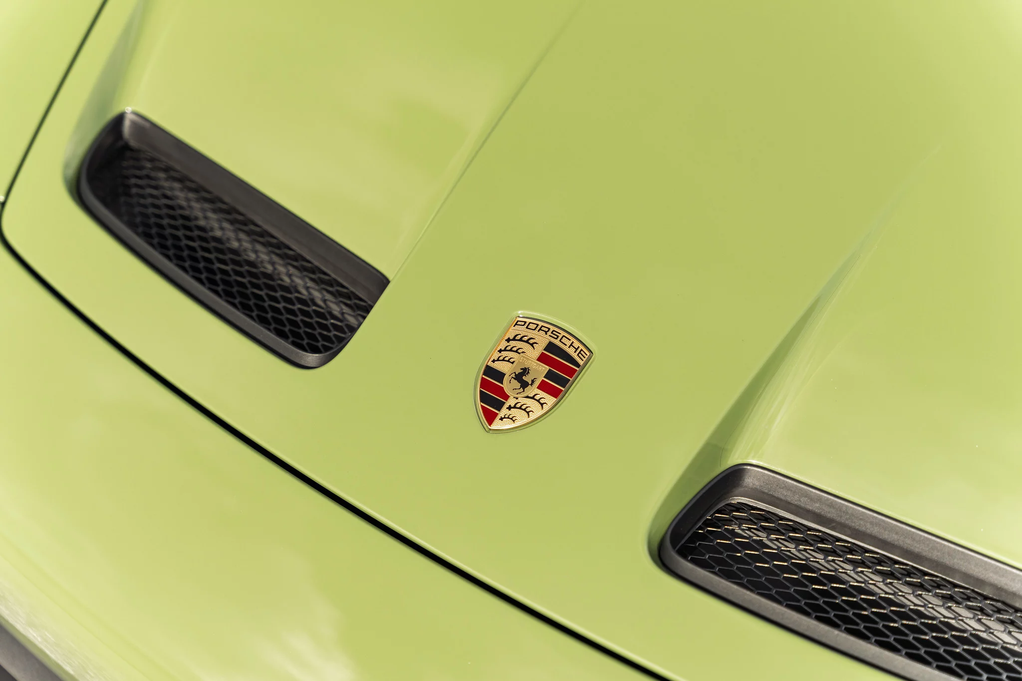 Olive Green Porsche 911 GT3