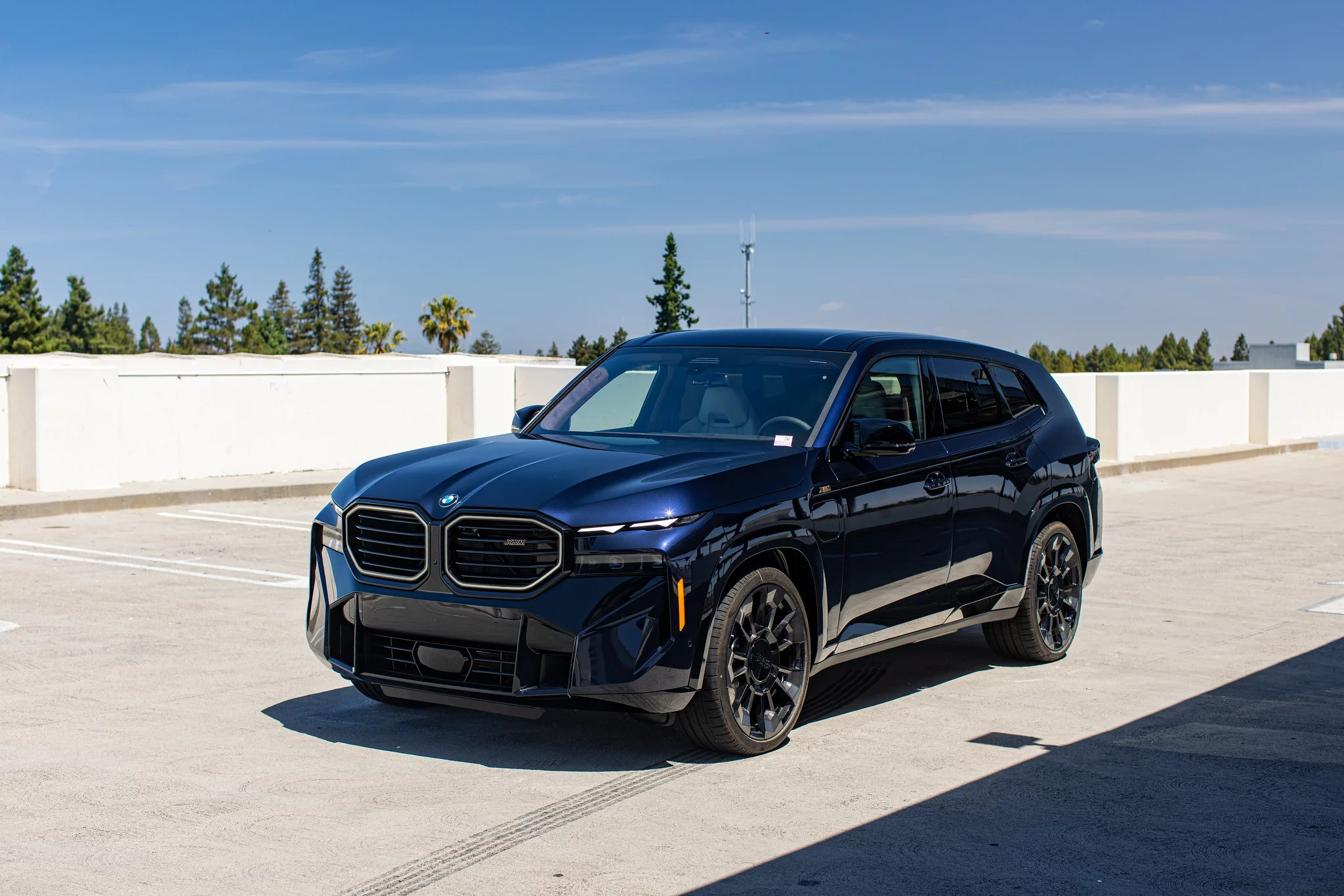 Night Blue BMW XM