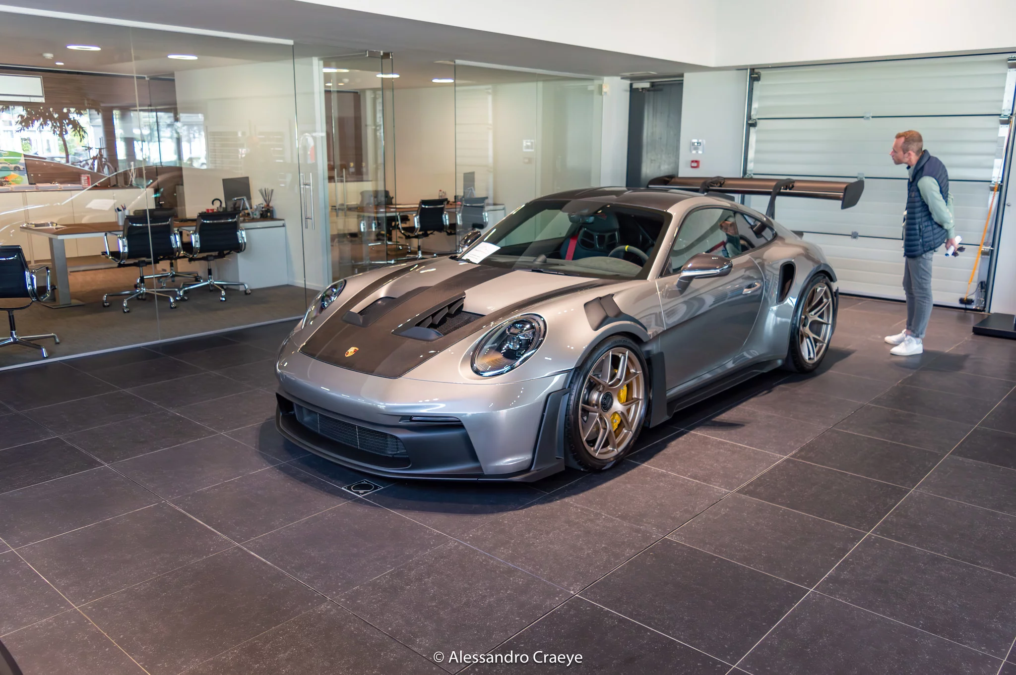 Stone Grey Metallic Porsche 911 GT3 RS