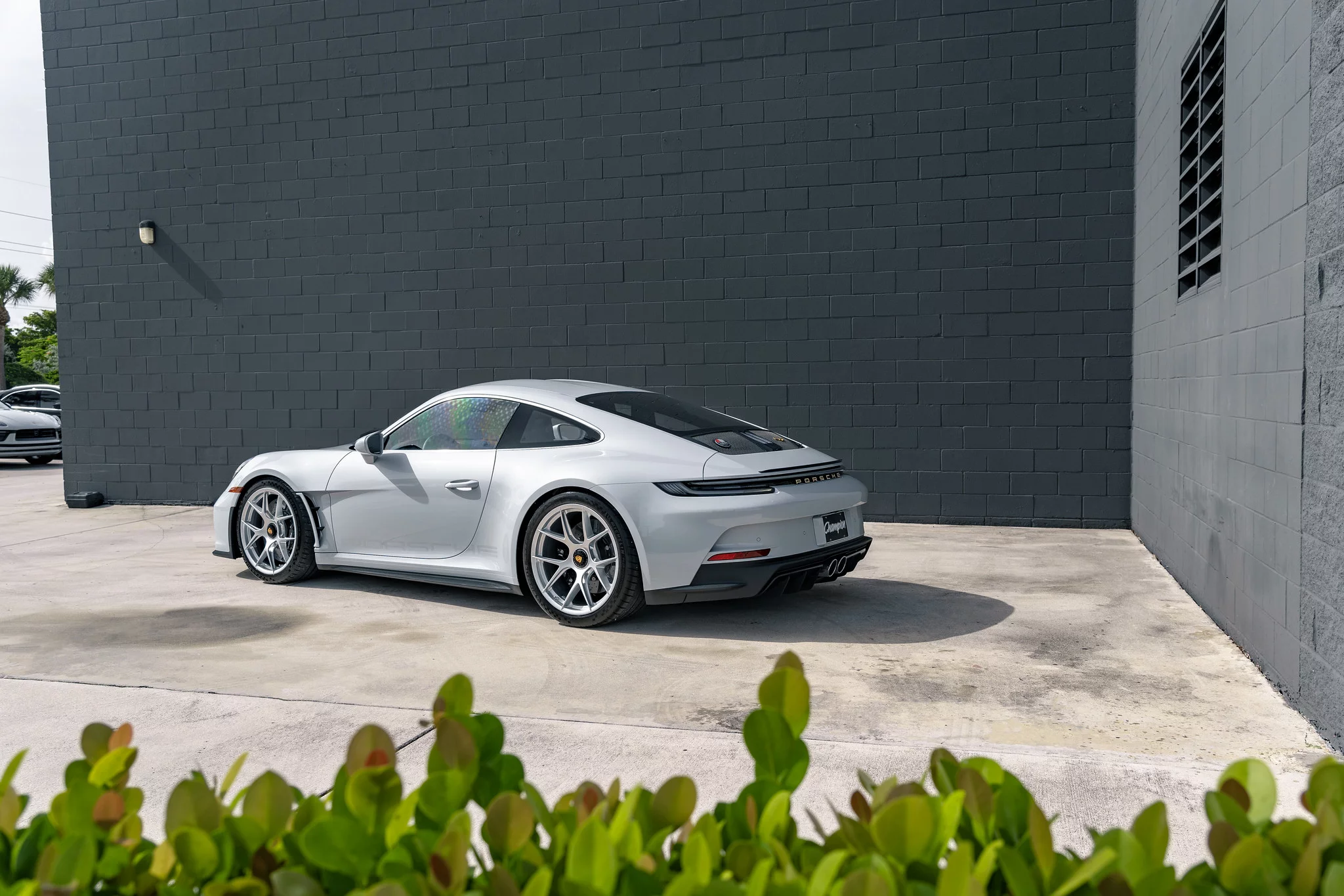 Ice Grey Metallic Porsche 911 S/T