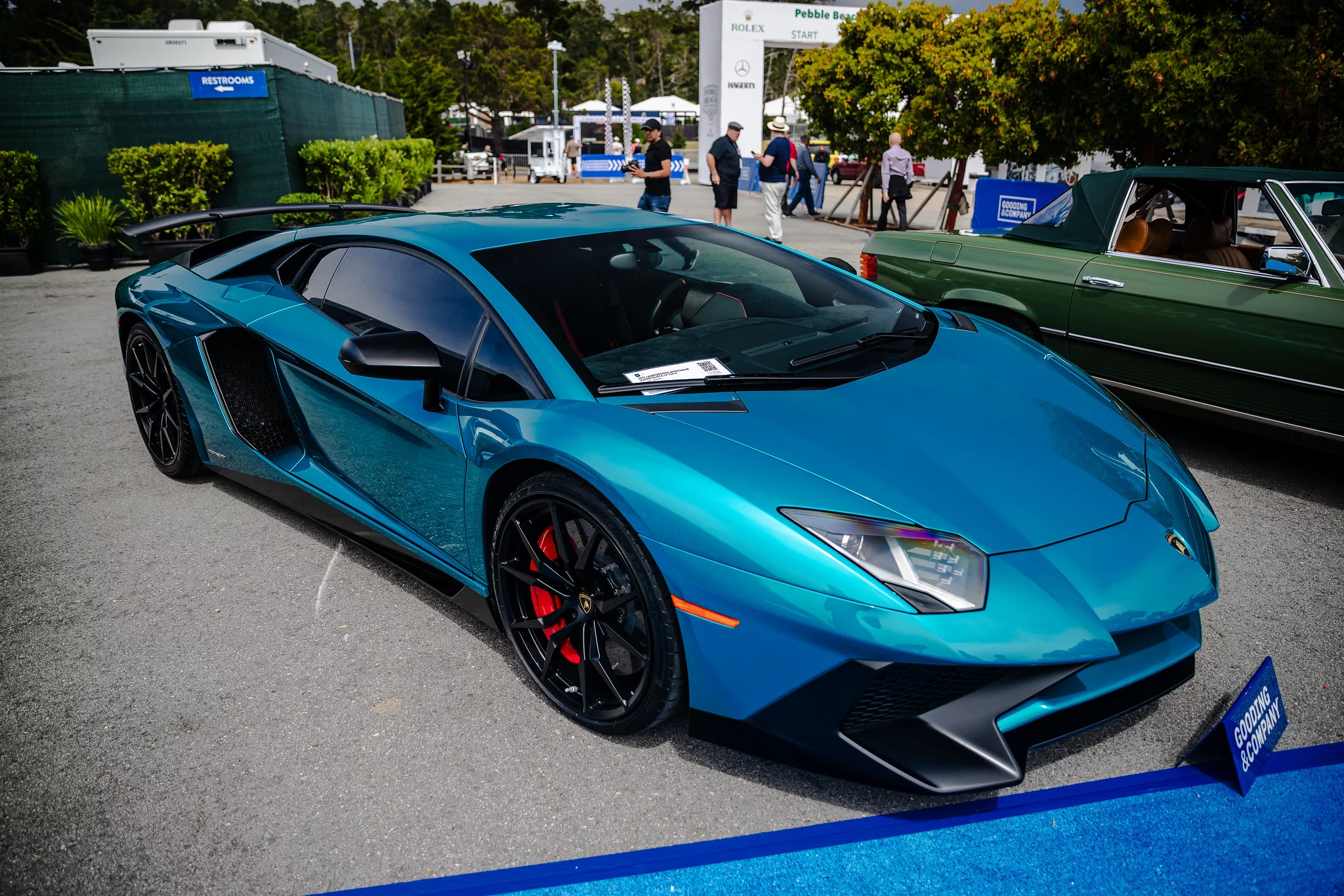 Verde Artemis Lamborghini Aventador