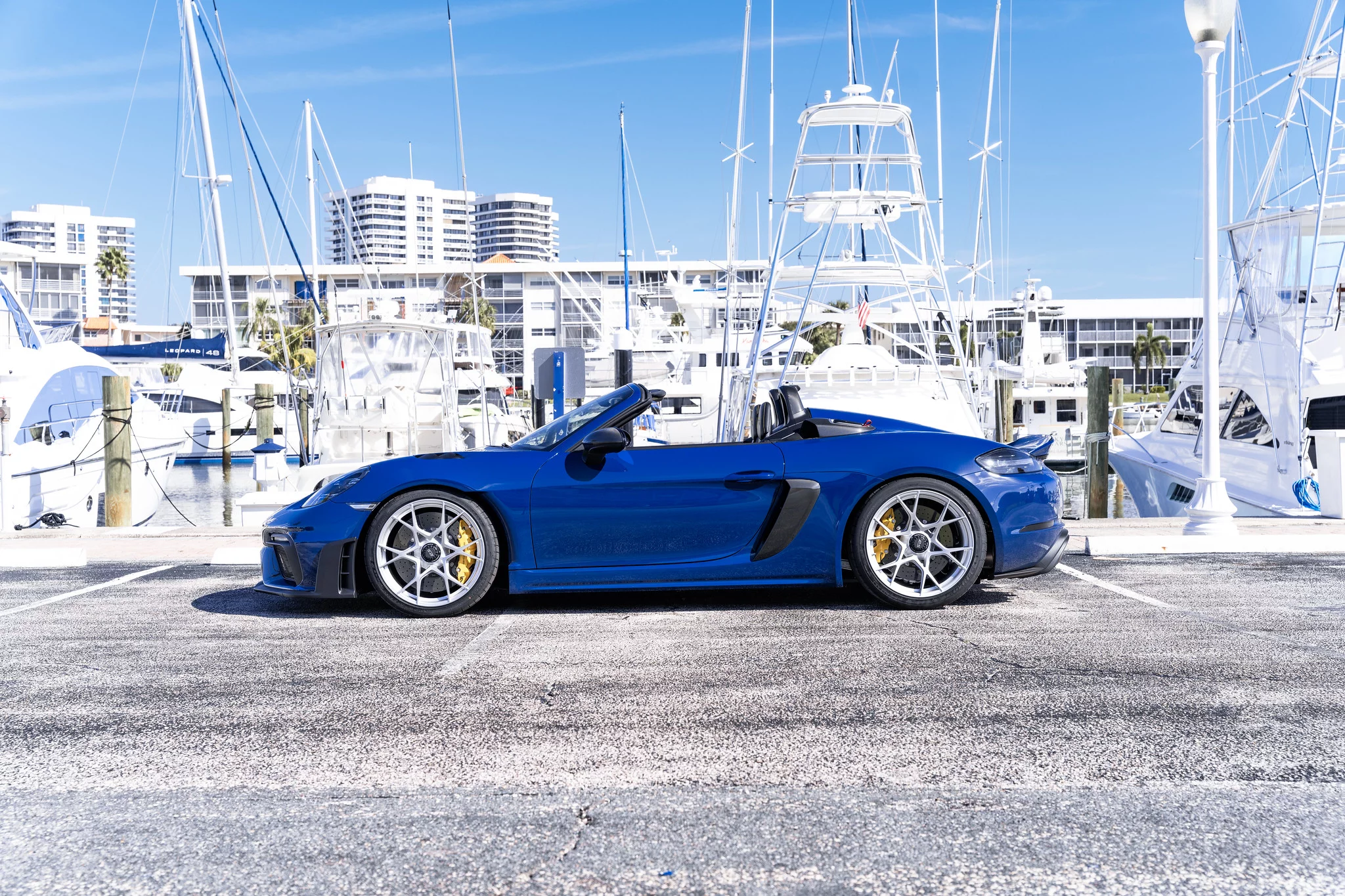 Albert Blue Porsche 718 Spyder RS