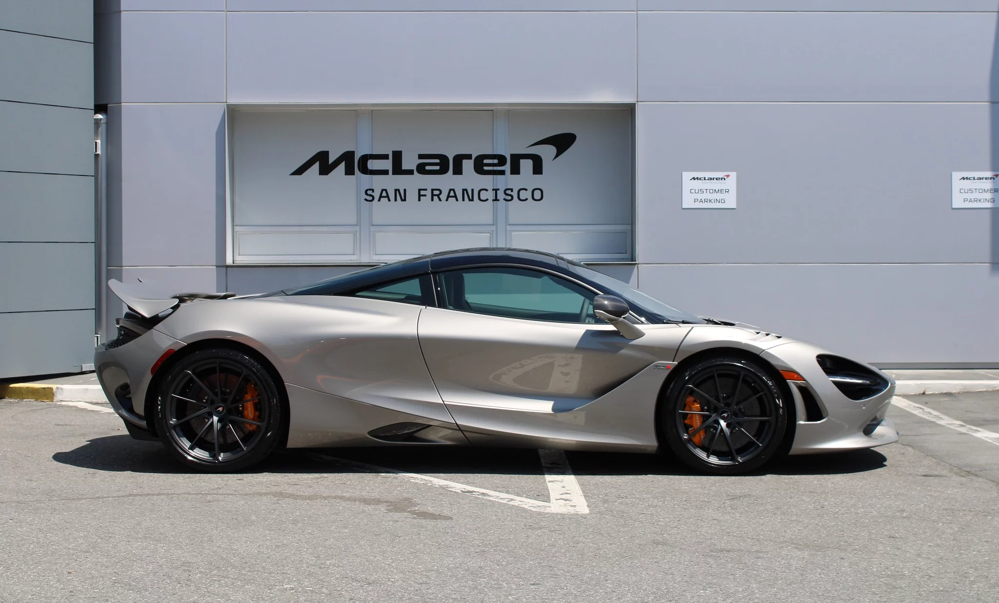 Blade Silver McLaren 750S