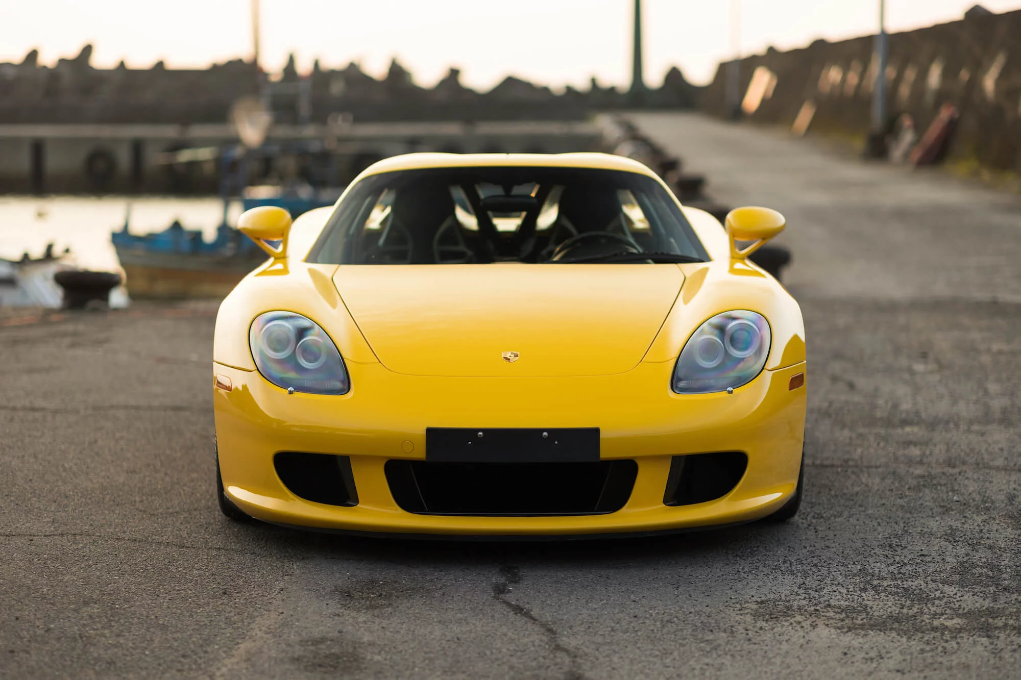Fayence Yellow Porsche Carrera GT