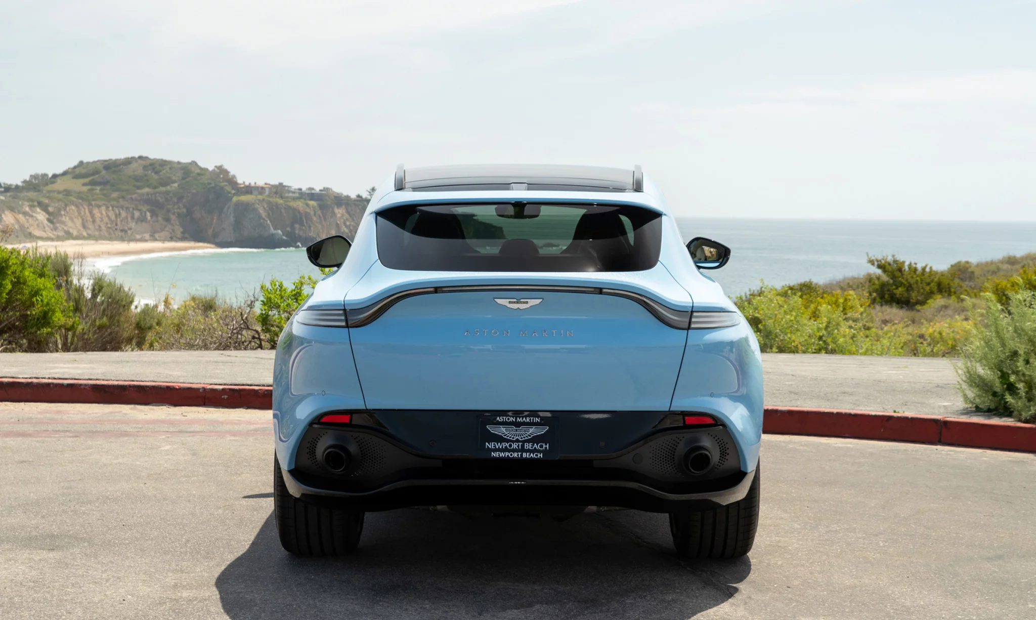 Frosted Glass Blue Aston Martin DBX