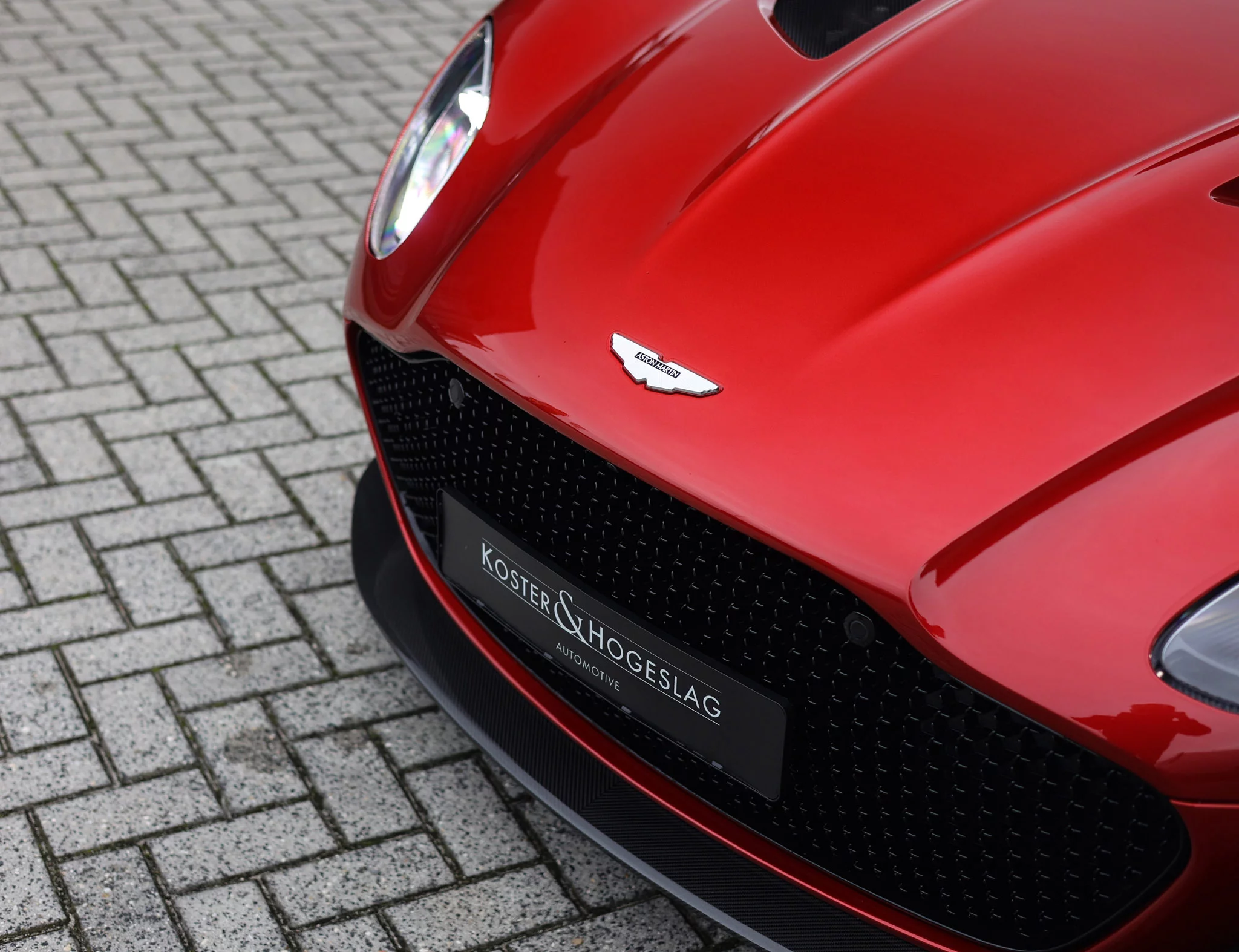 Hyper Red Aston Martin DBS