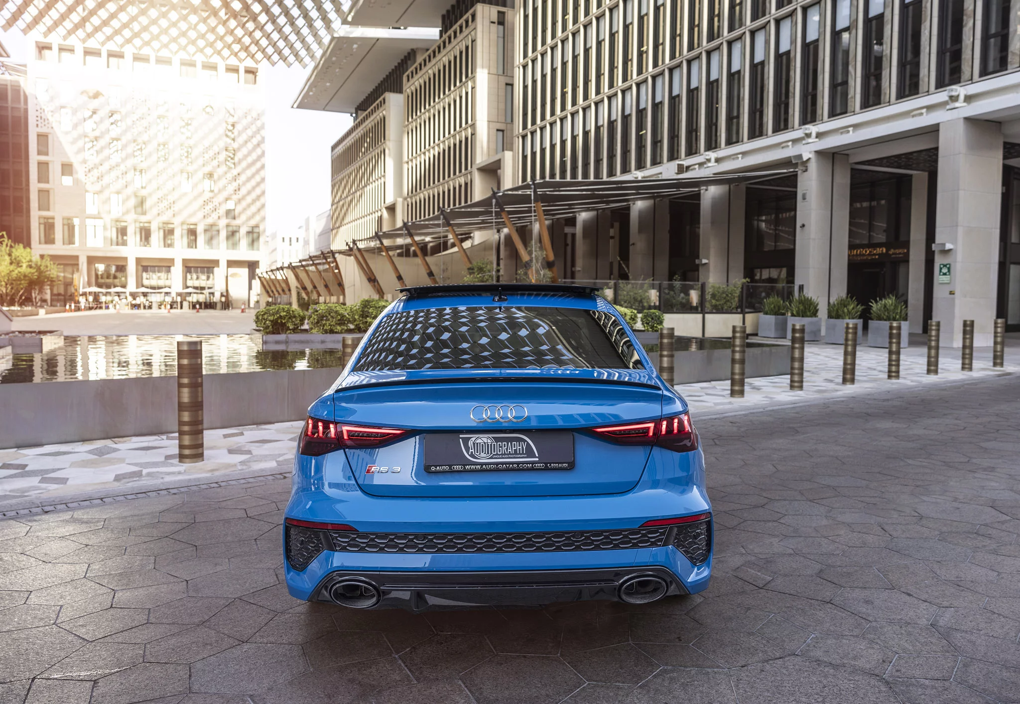 Turbo Blue Audi RS3
