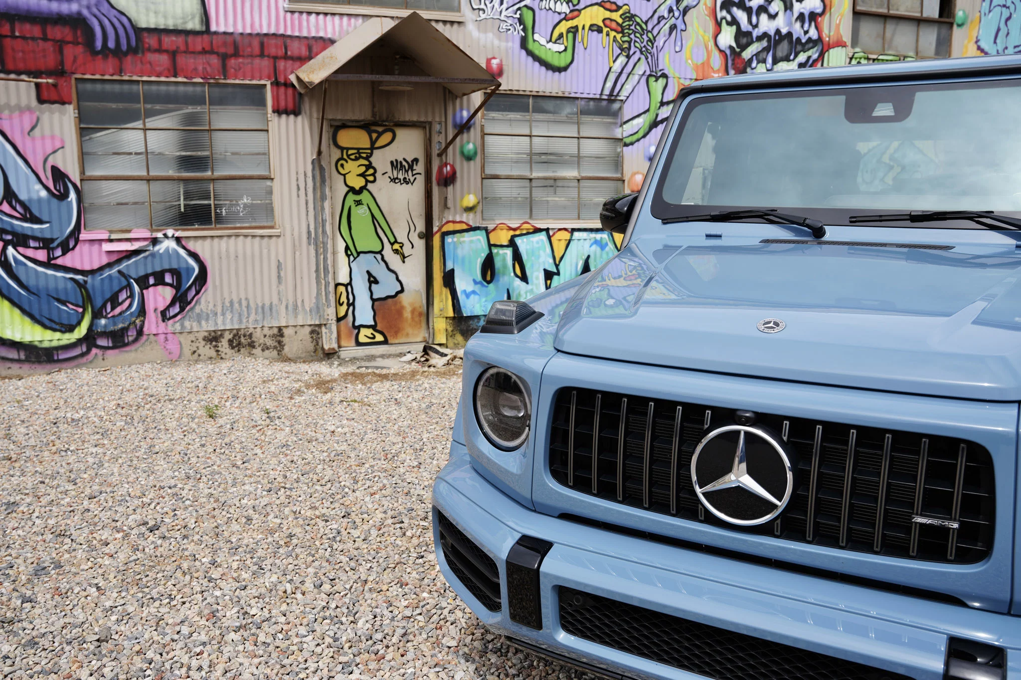 China Blue Mercedes-AMG G 63