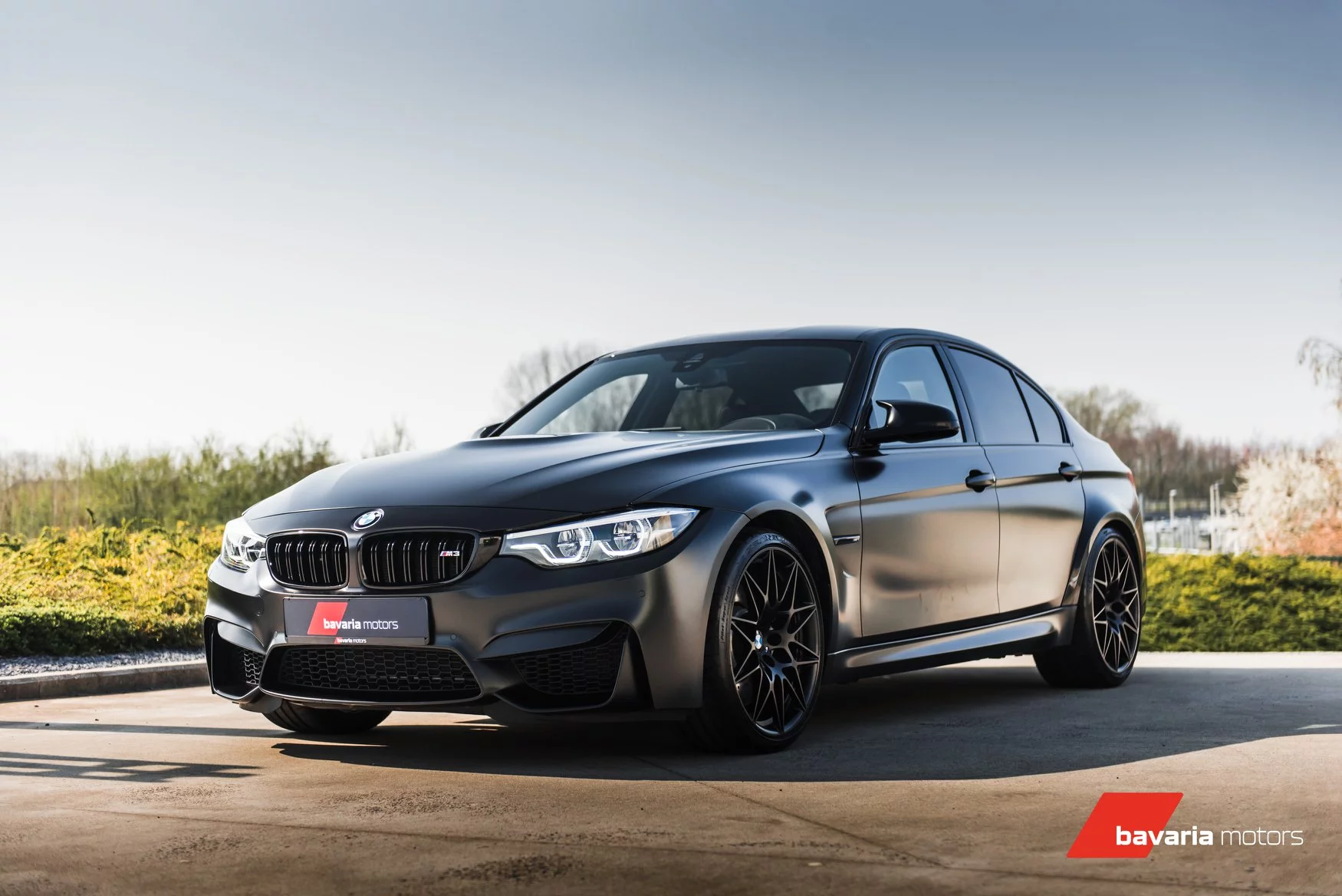 Frozen Black BMW M3