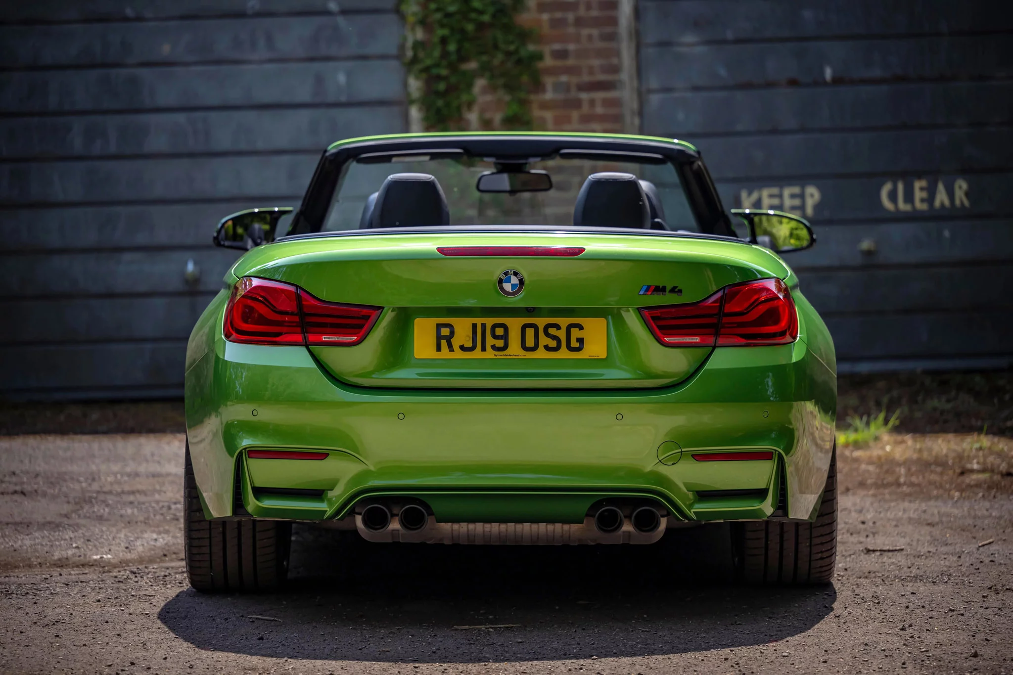 Java Green BMW M4