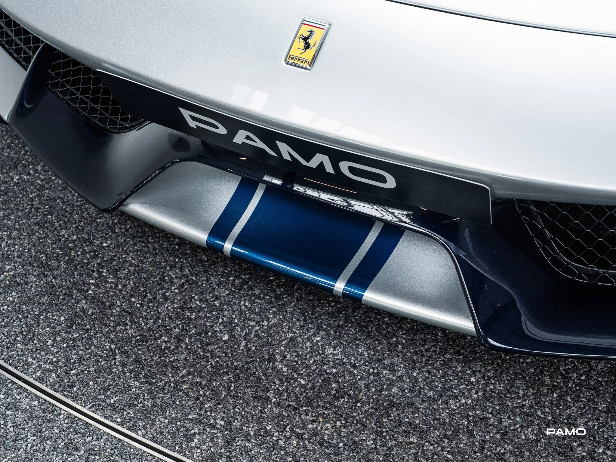 Sanu Silver Ferrari 488