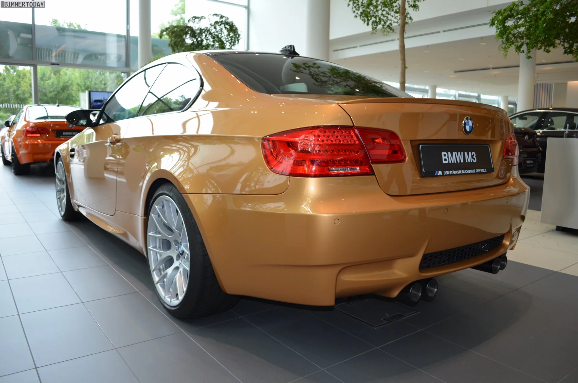 Sunburst Gold BMW M3