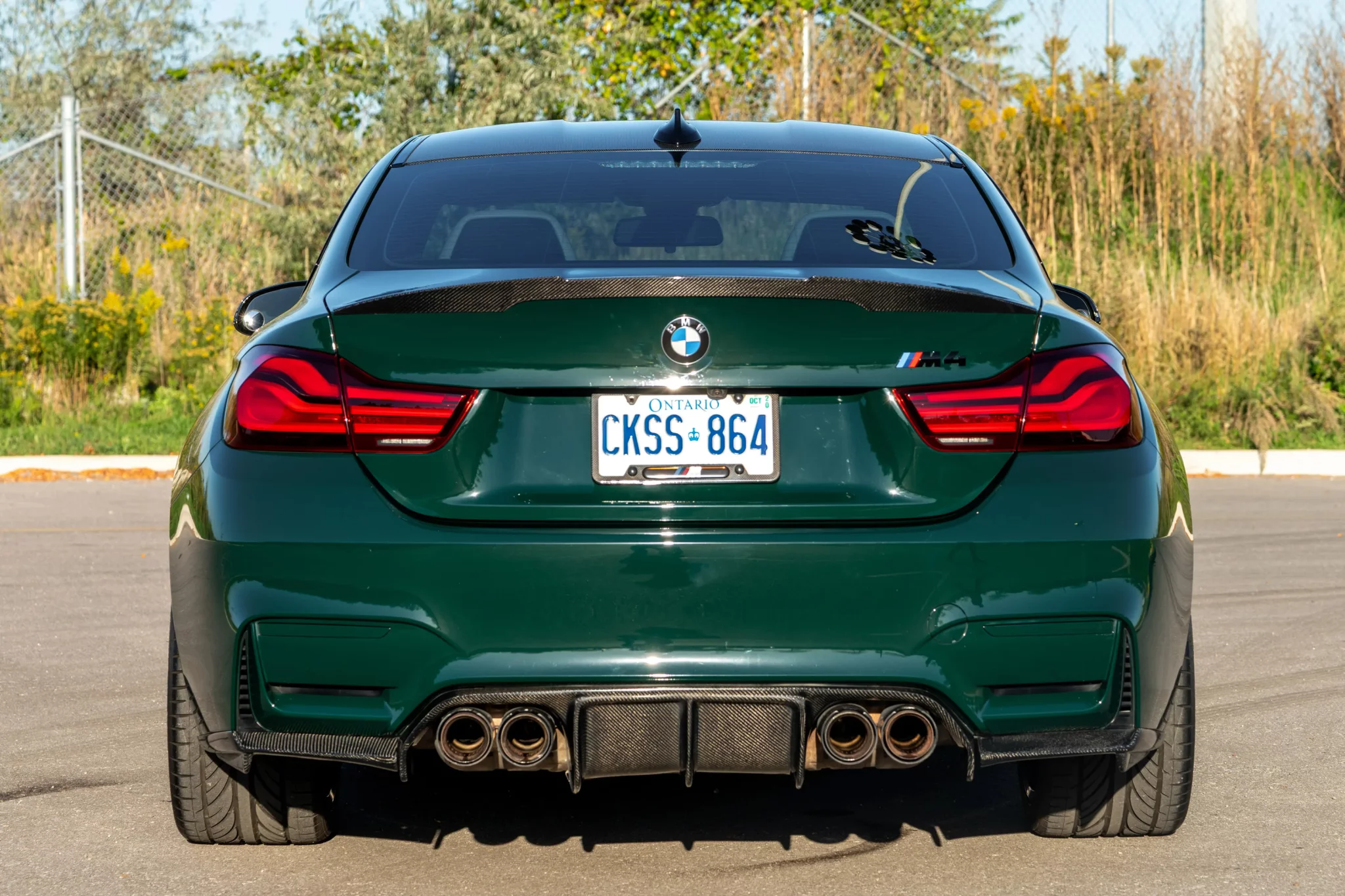 British Racing Green BMW M4